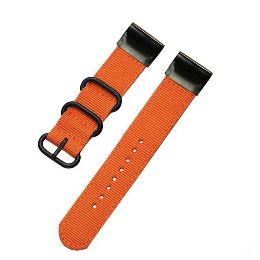 Bracelet nylon avec boucle Garmin Approach S70 - 47mm (orange)