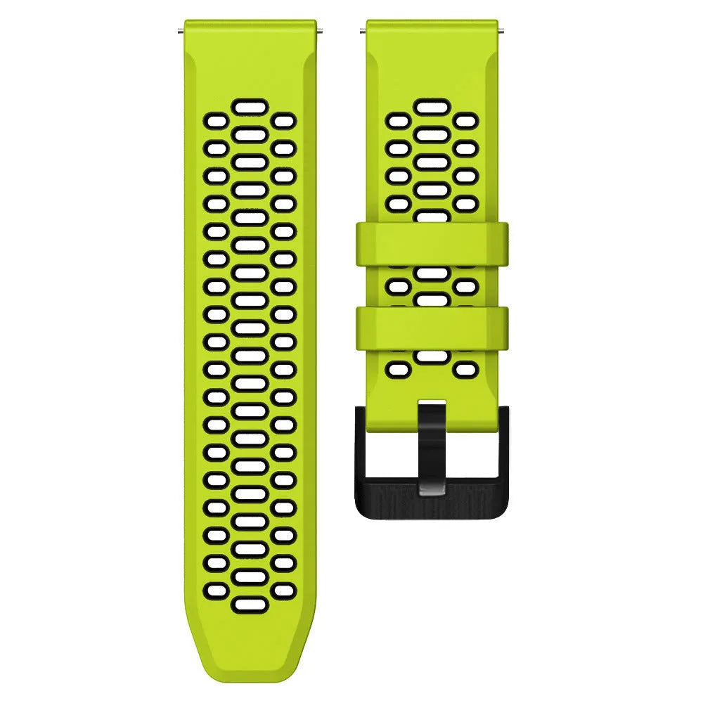 Bracelet sport avec boucle TicWatch Pro 5 Enduro (lime/noir)