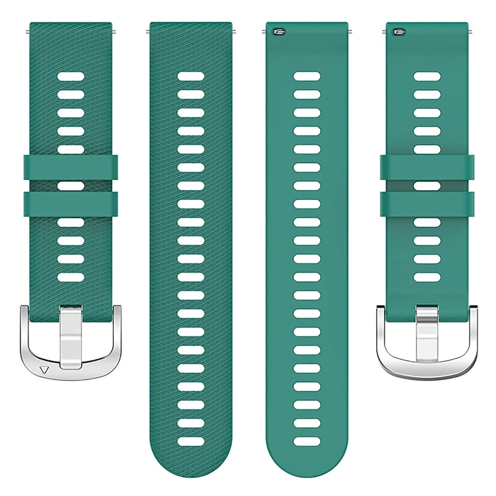 Garmin Vivoactive 6 Silicone Strap (Pine Green)