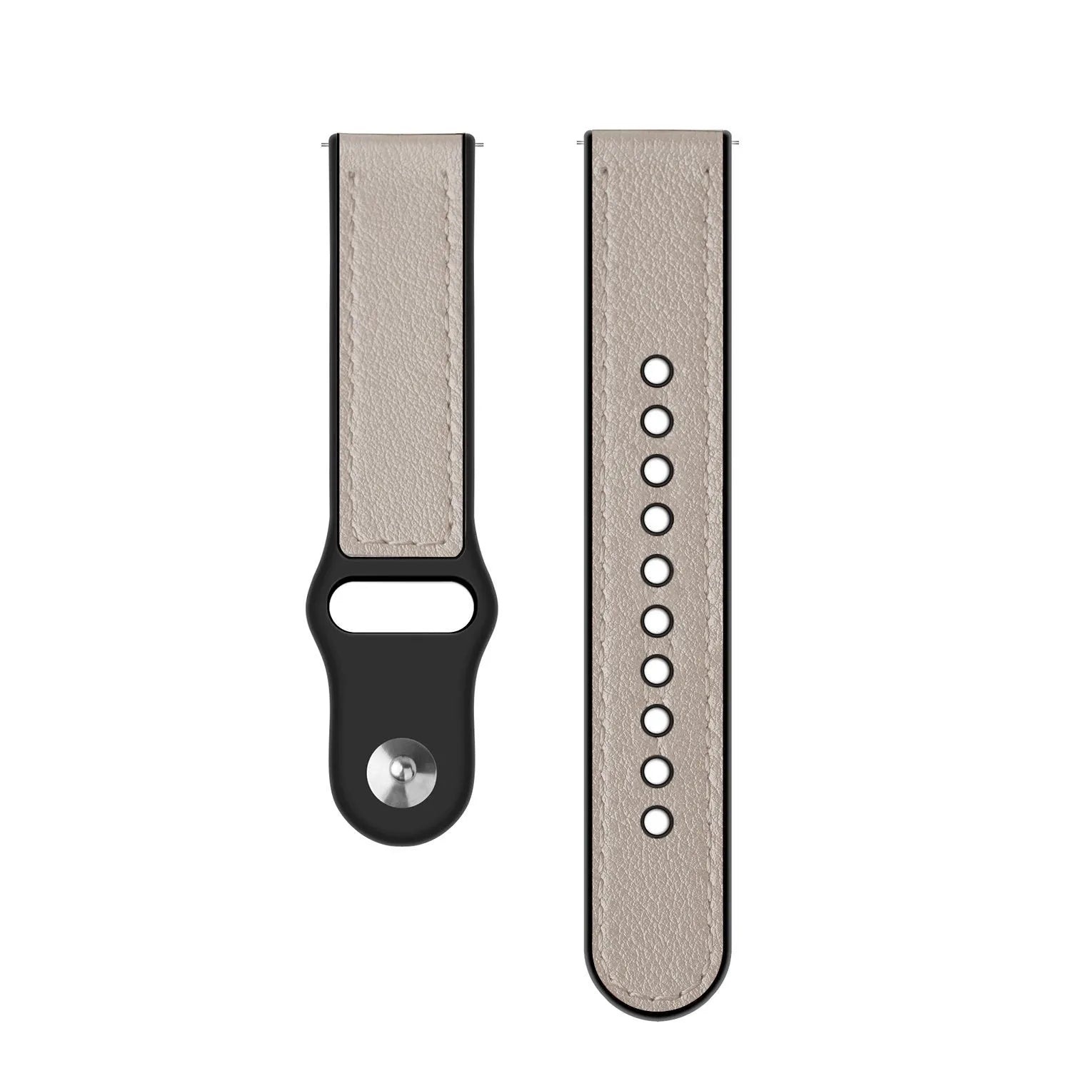 Suunto Race (S) Leather Hybrid Strap (White)
