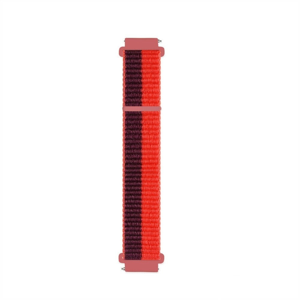 Nylon Strap, laid flat, separate parts, direct top view