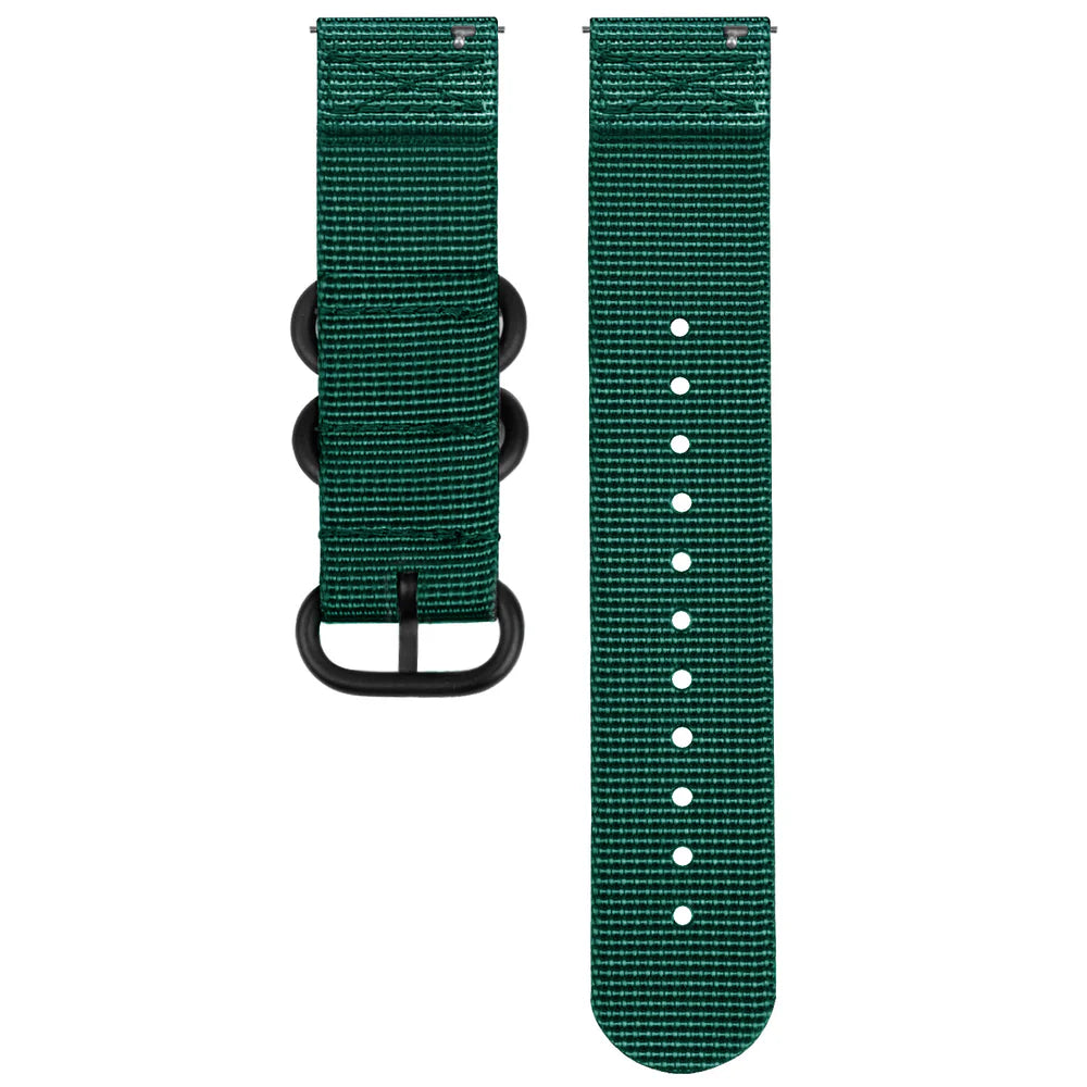 Bracelet nylon avec boucle Amazfit Bip U (Pro) (vert foncé)