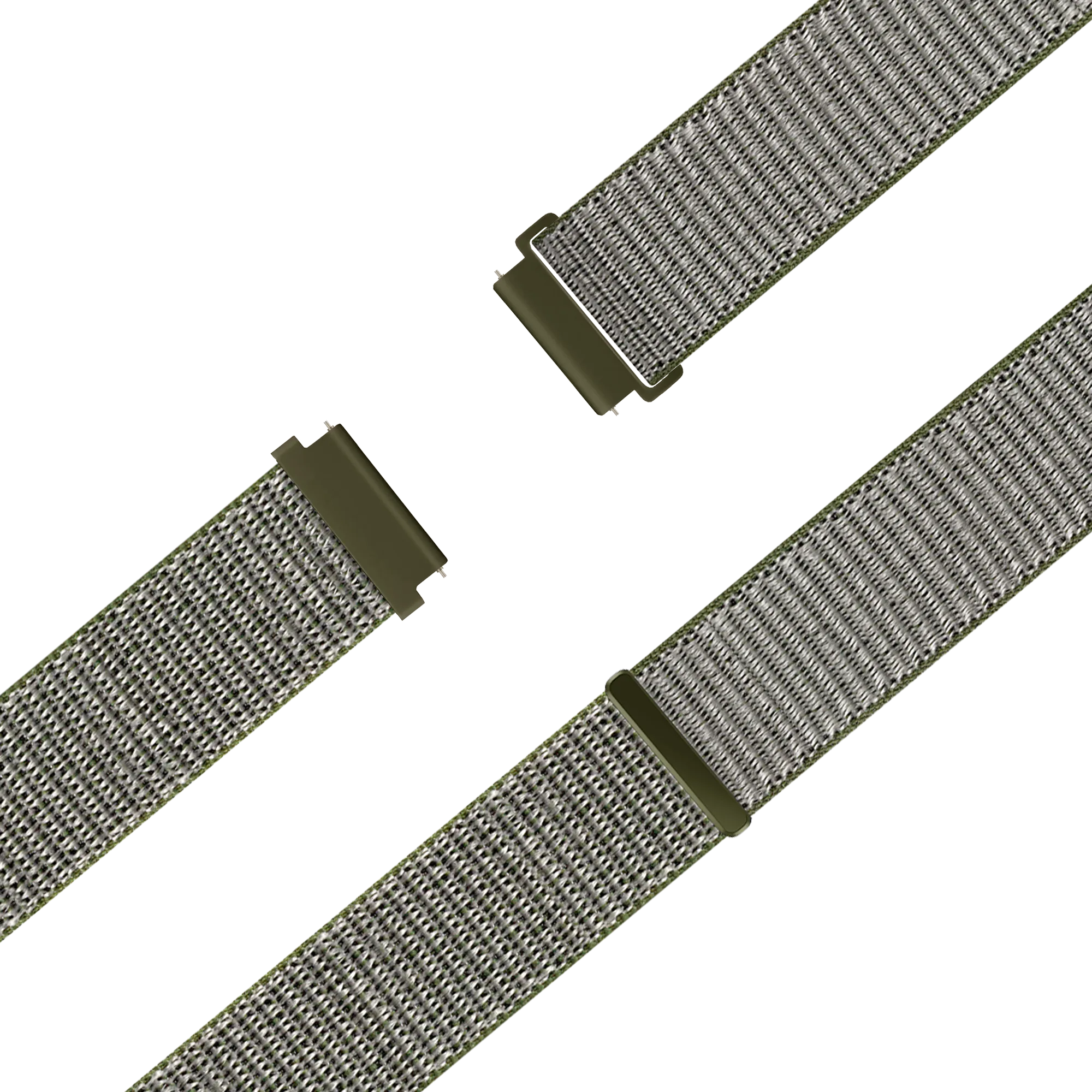 Bandz Bracelet nylon à boucle Garmin Bounce 2 (vert olive)