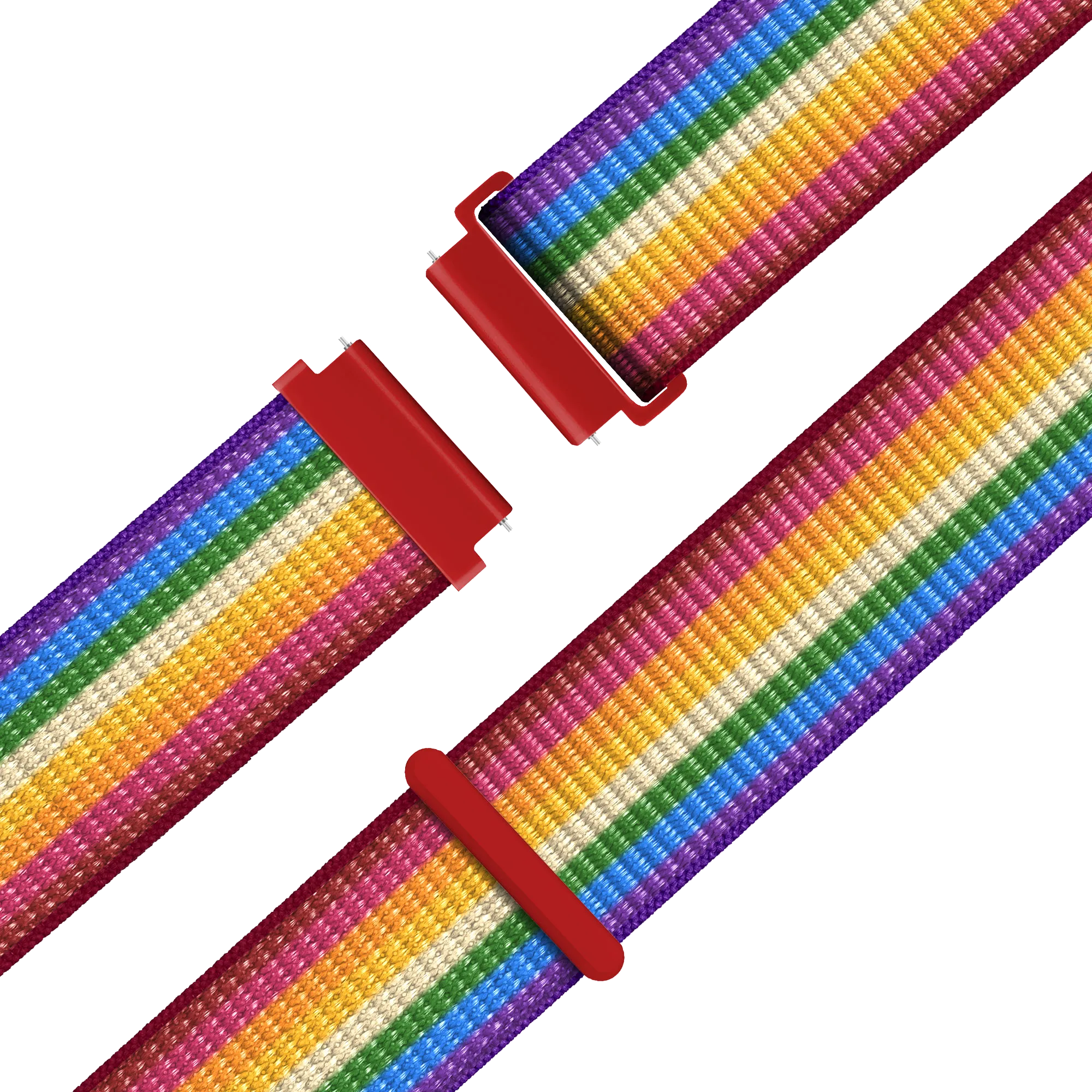 Bandz Bracelet nylon à boucle Garmin Bounce 2 (arc-en-ciel)