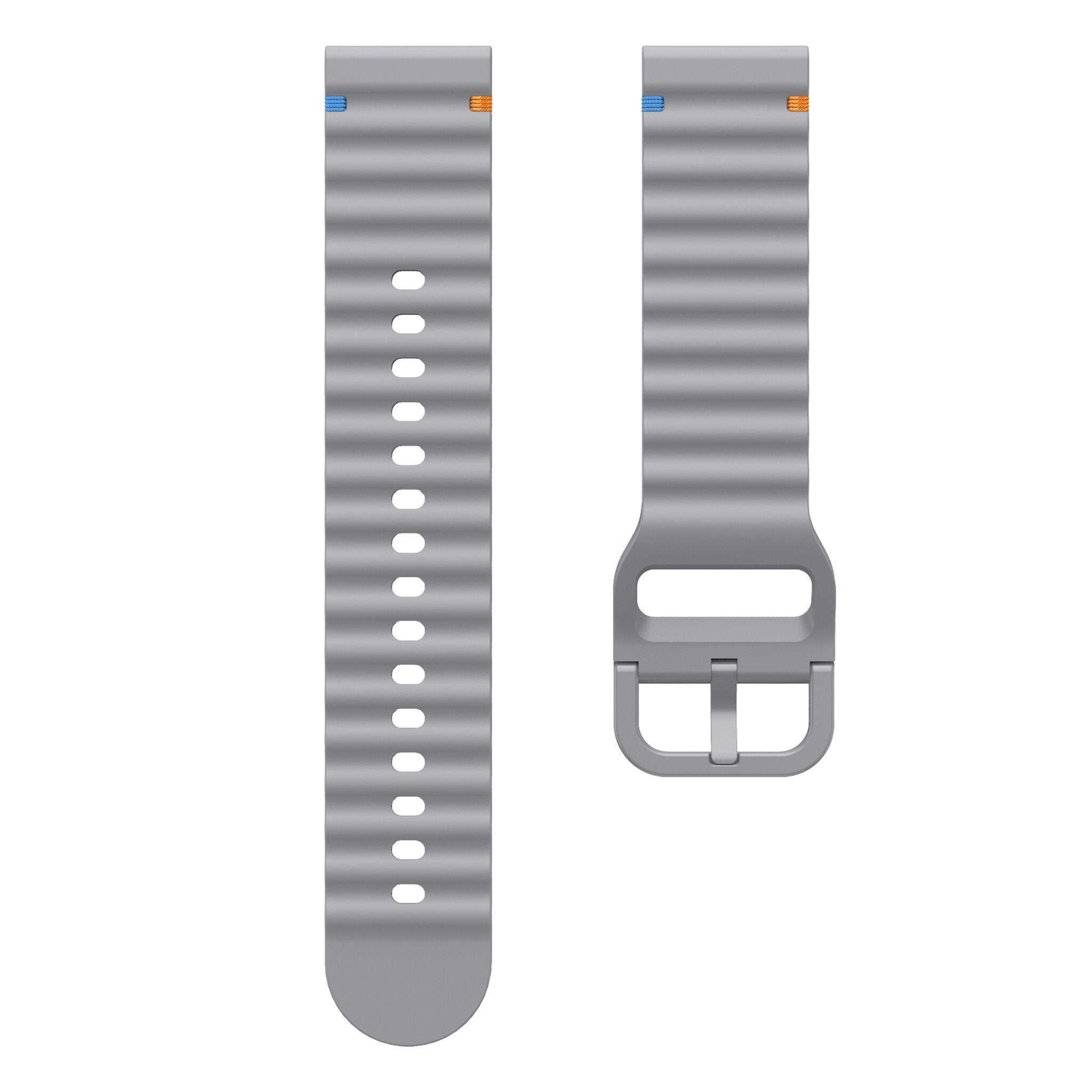 Bracelet silicone ondulé Huawei Watch GT 7 Pro (gris foncé)