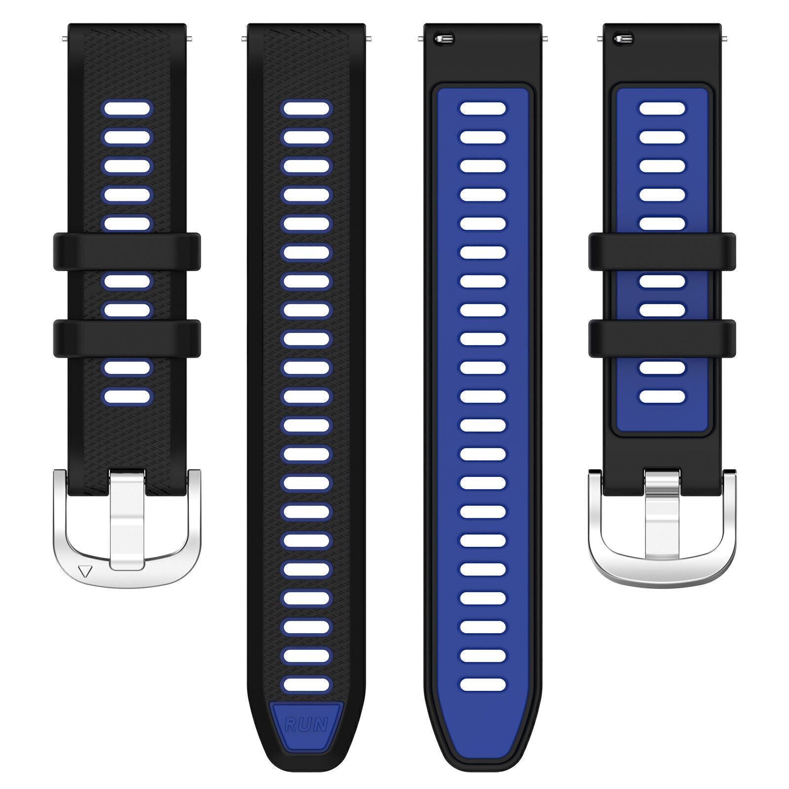 Garmin Forerunner 570 - 47mm Sport Buckle Strap (Black/Blue)