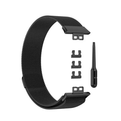 Bracelet Milanais Huawei Watch Fit SE (noir)