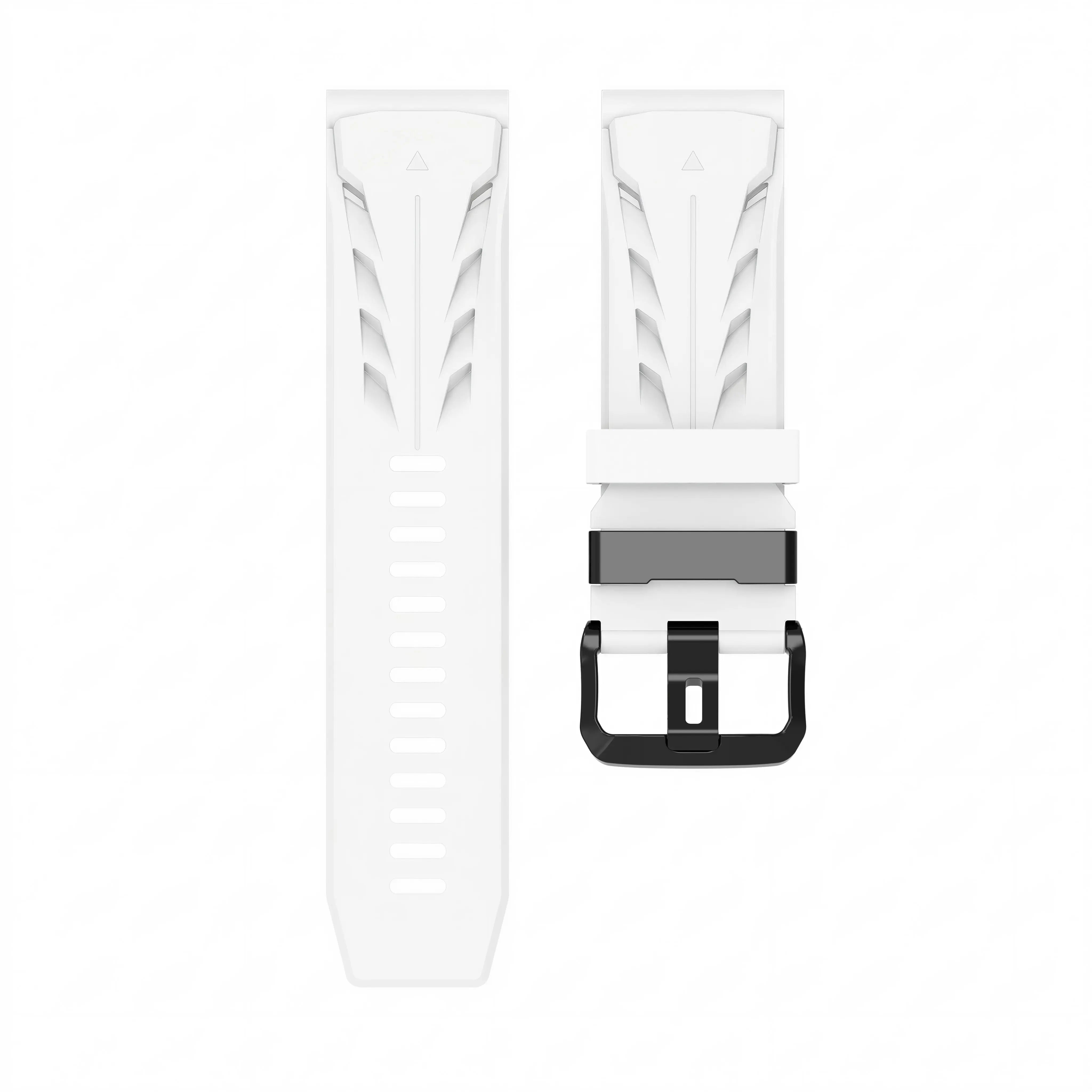 Garmin Fenix 5x/6x Race Silicone Strap (White)