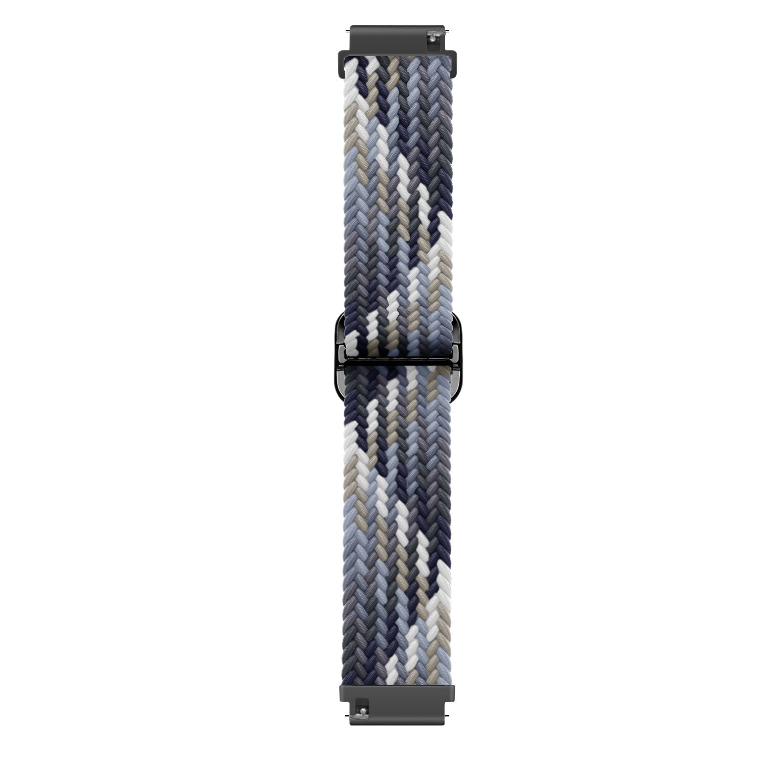 Bracelet tressé réglable Xiaomi Watch 2 Pro (mandala noir)