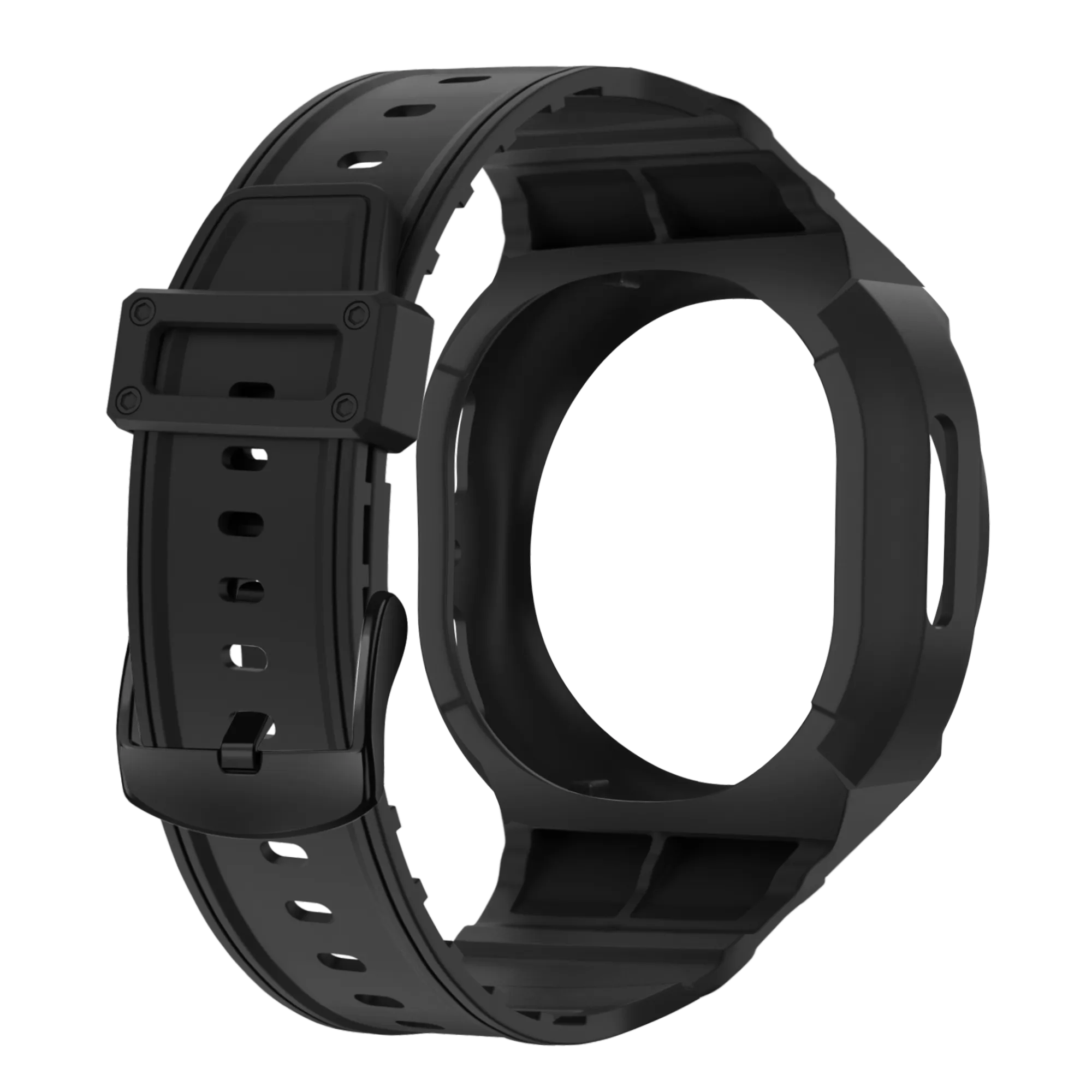 Bracelet TPU con marco Samsung Galaxy Watch 8 - 40mm (noir)