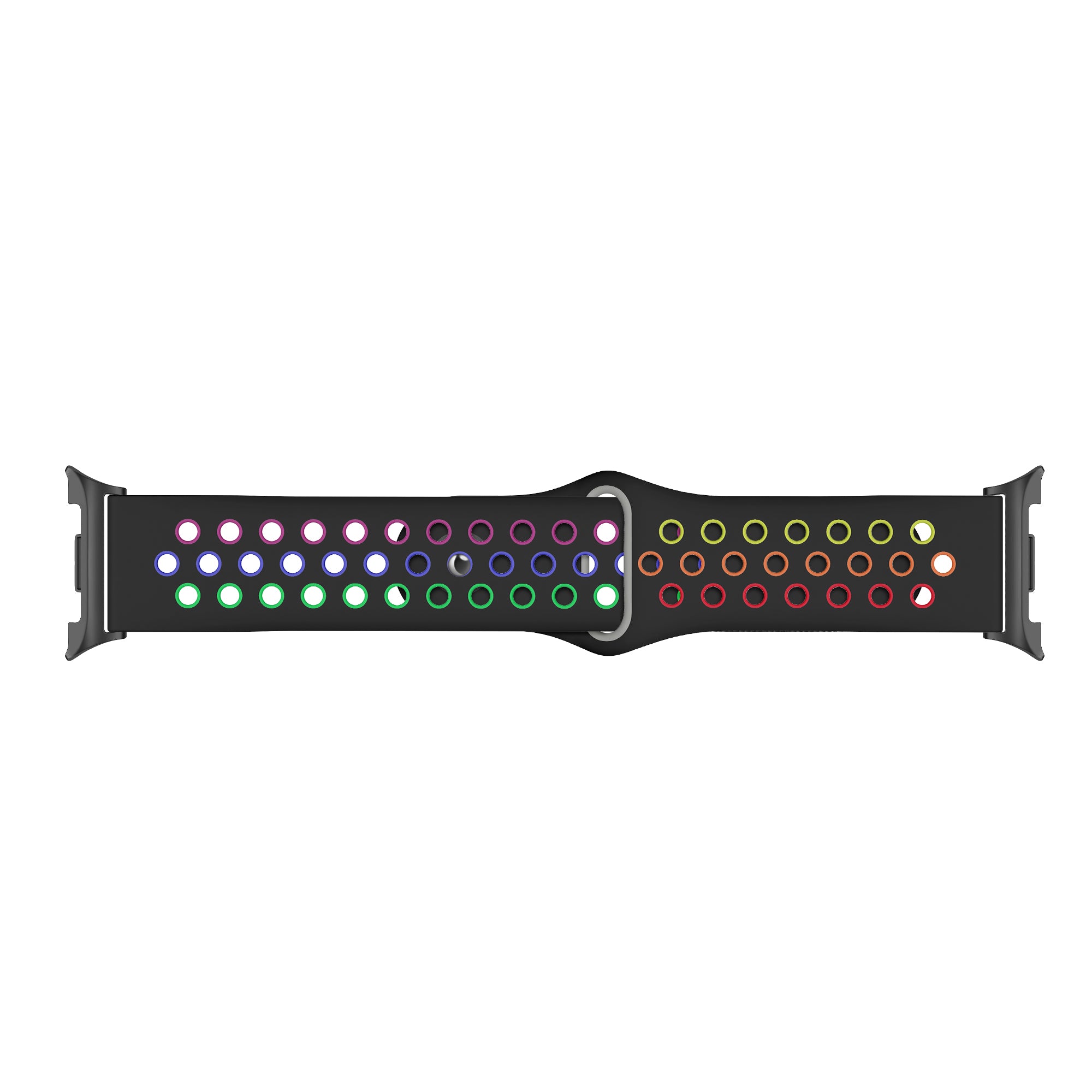 Bracelet sport Samsung Galaxy Watch 8 - 40mm (noir/coloré)