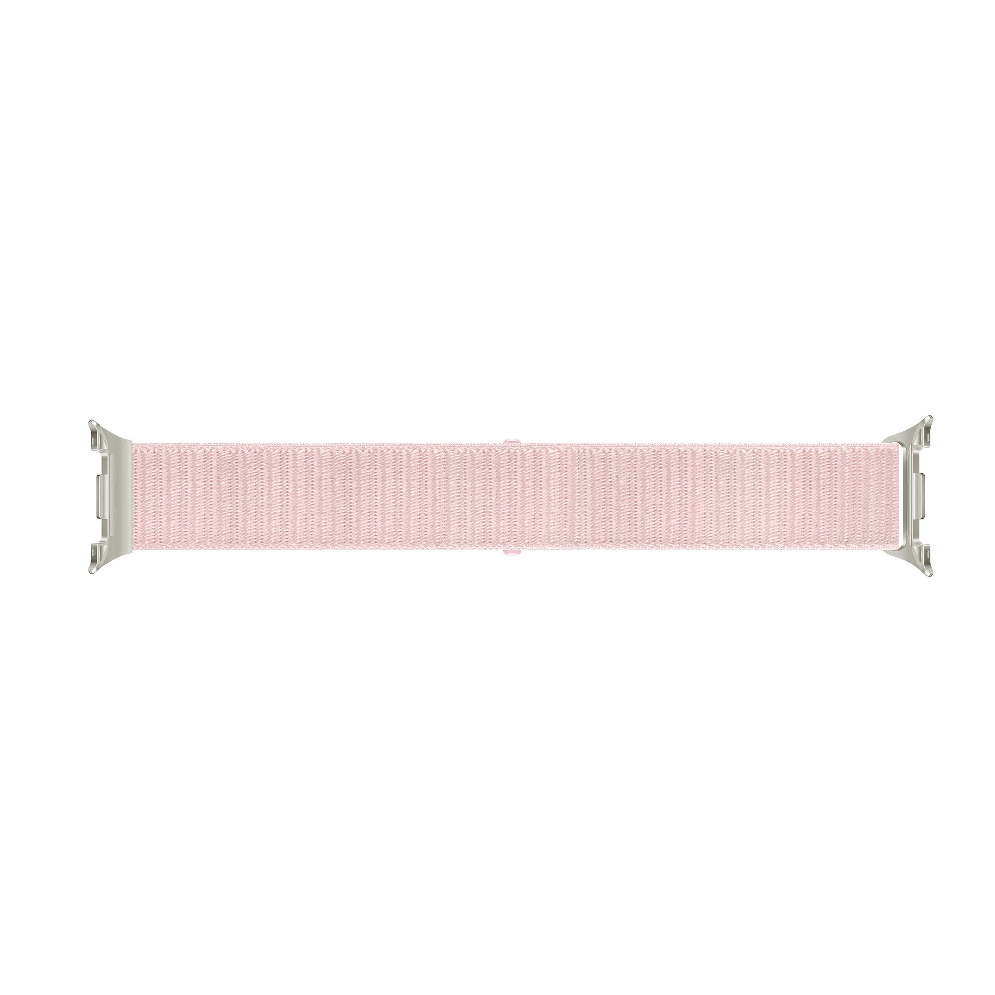Bracelet nylon Samsung Galaxy Watch 8 Classic (rose clair)