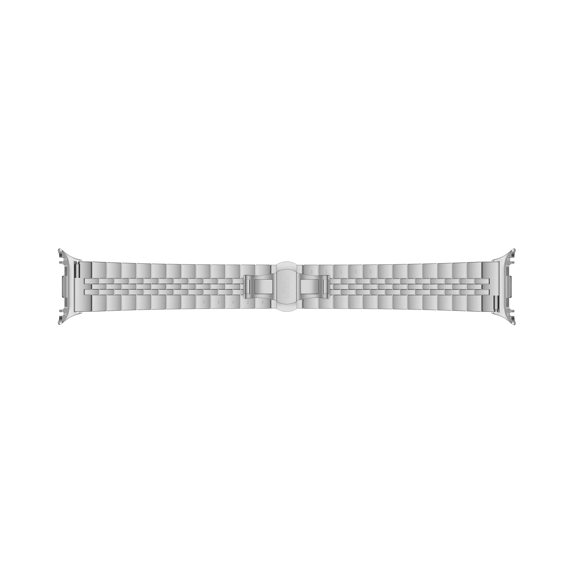 Bracelet acier 'Jubilee' Samsung Galaxy Watch 9 - 44mm (argent/noir)