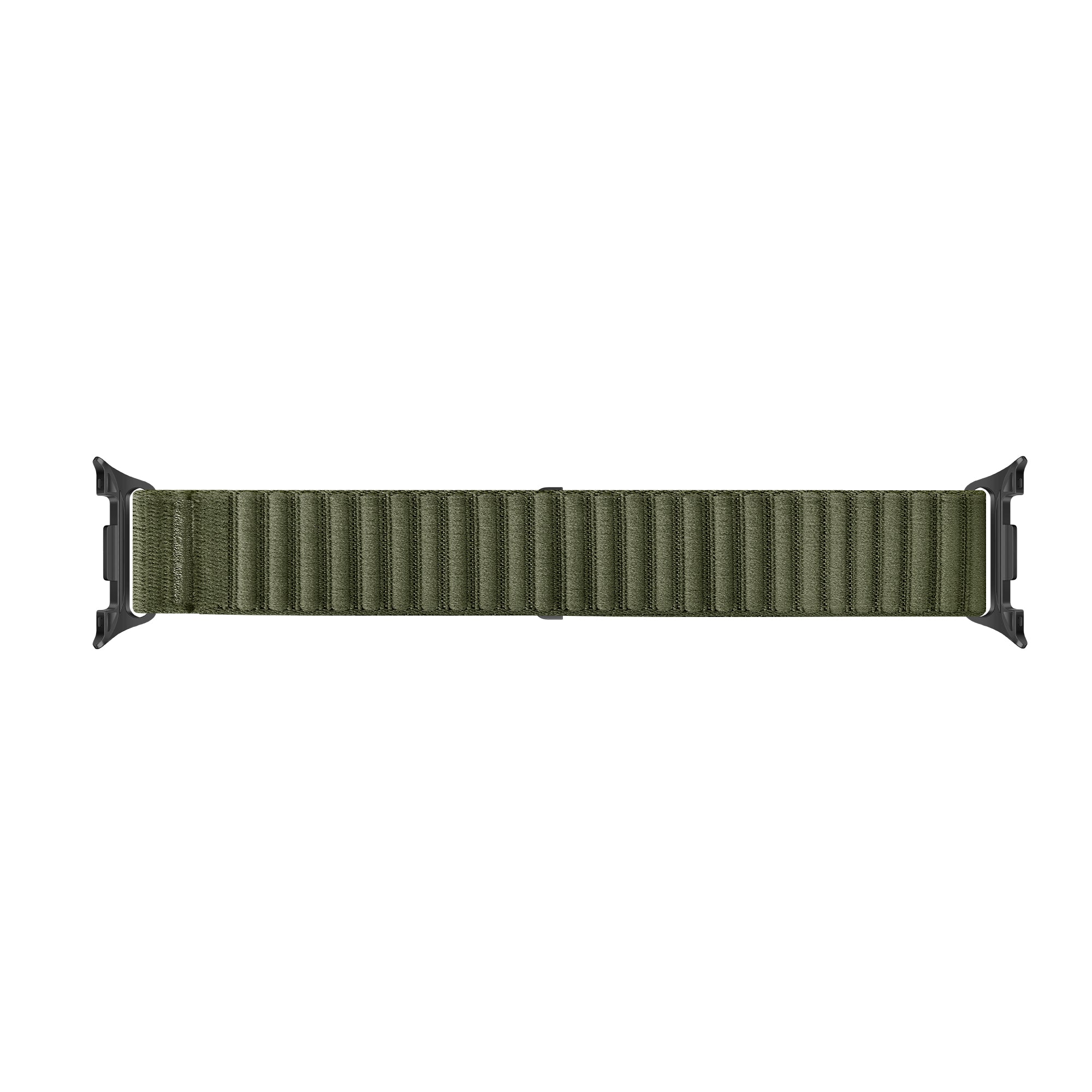 Bracelet nylon Wave Samsung Galaxy Watch 8 - 44mm (vert foncé)