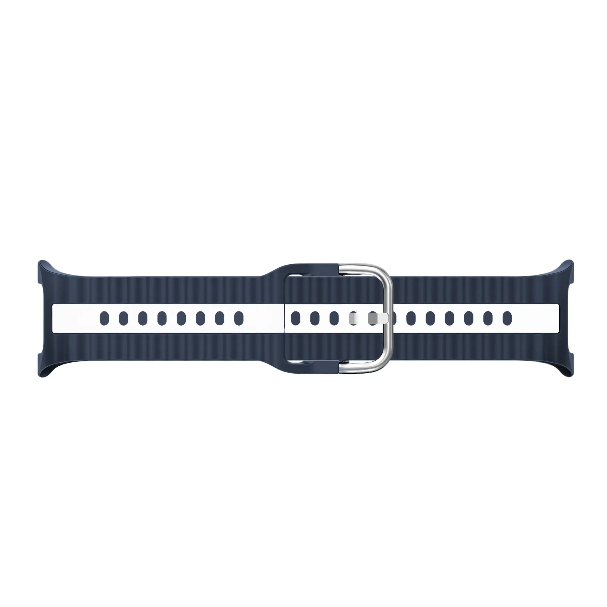 Bracelet sport double Samsung Galaxy Watch 9 - 44mm (bleu/blanc)