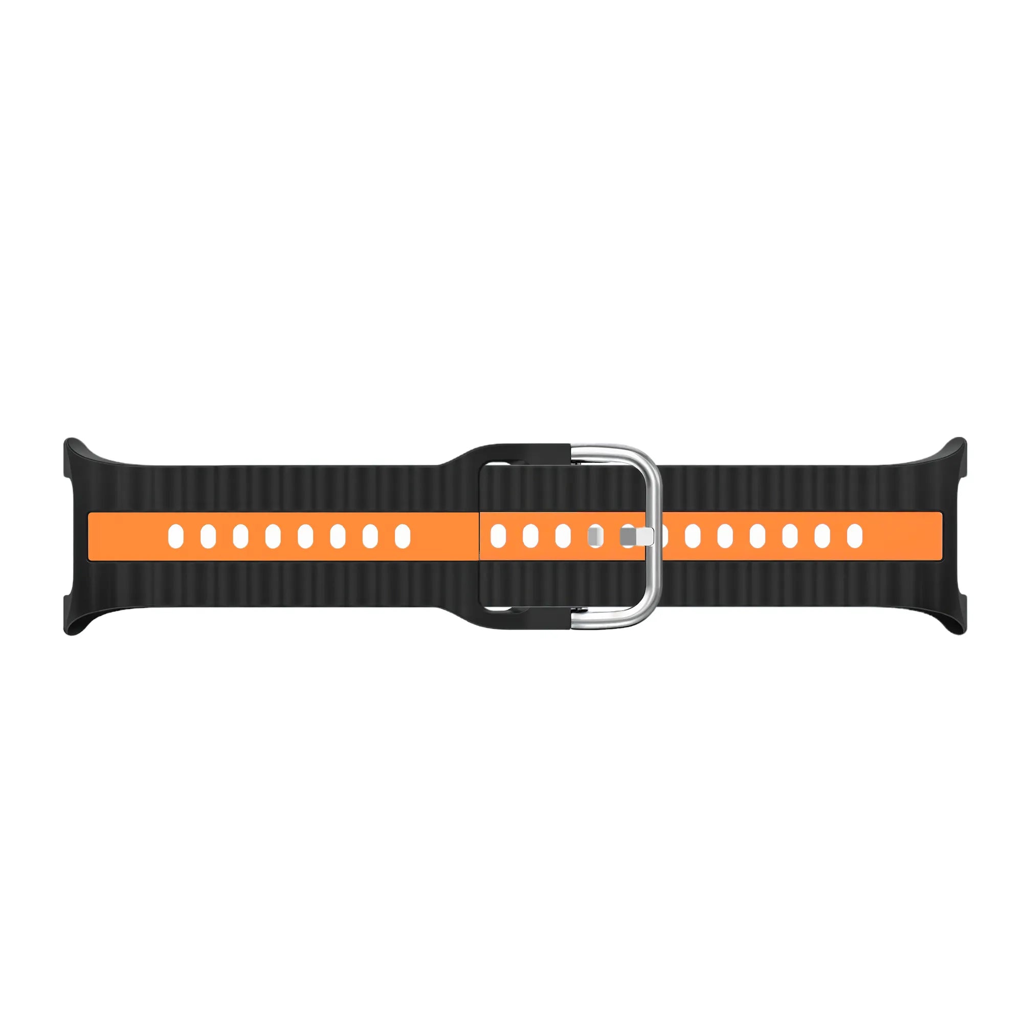 Samsung Galaxy Watch 9 - 40mm Dual Sport Strap (Black/Orange)