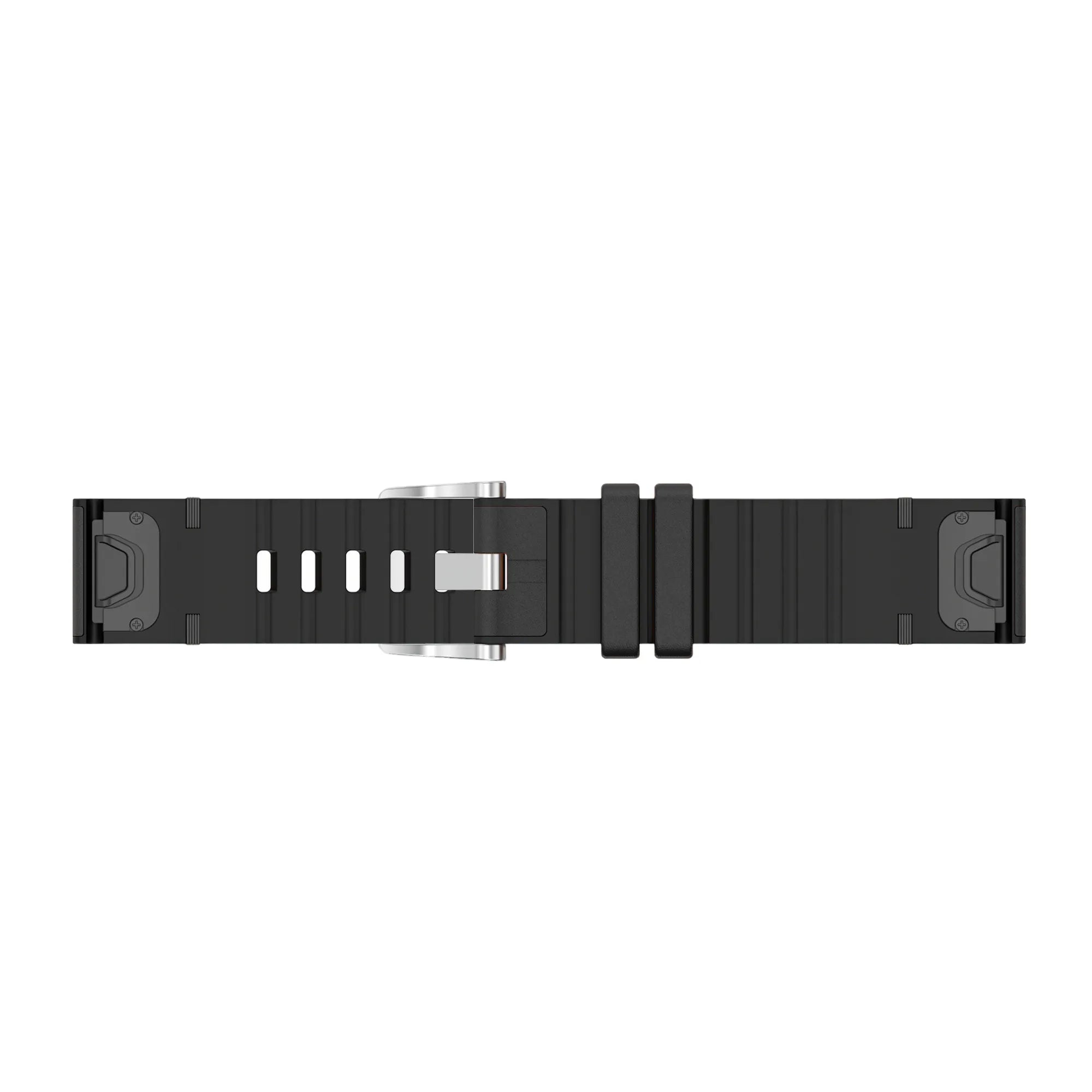 Bracelet cuir hybride Garmin Fenix 7s (noir)