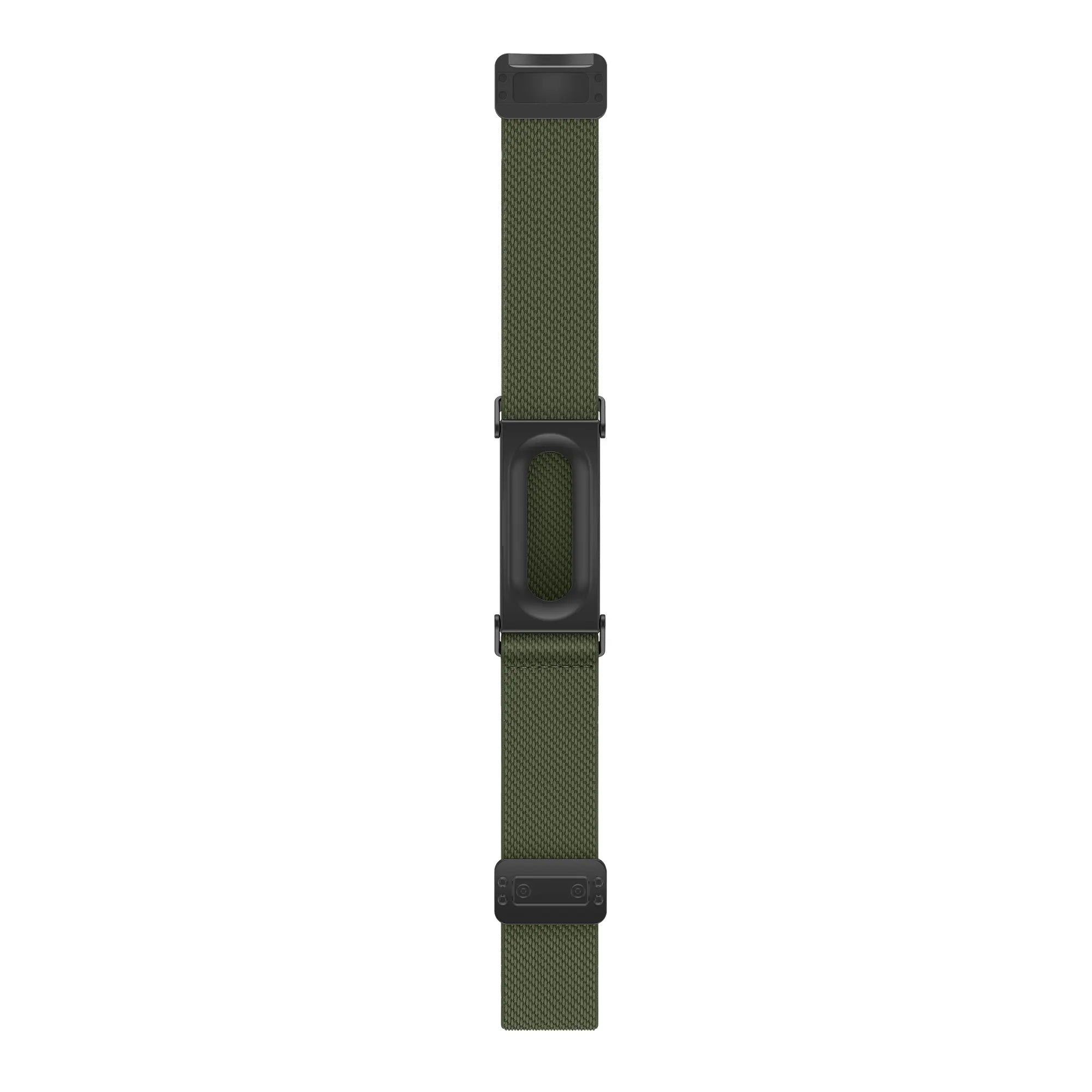 Bandz Bracelet nylon avec boucle-D Fitbit Air (vert militaire)