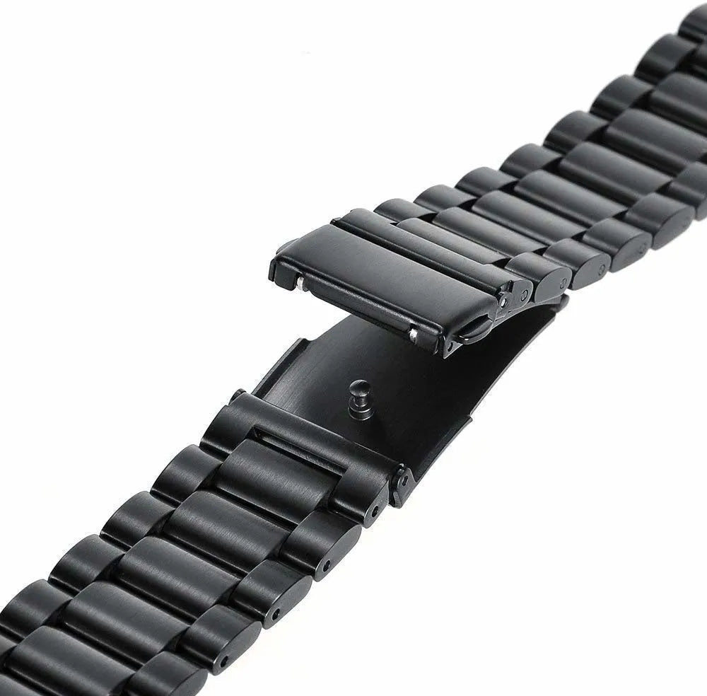 Bracelet acier Fossil Gen 4 Explorist HR (noir)