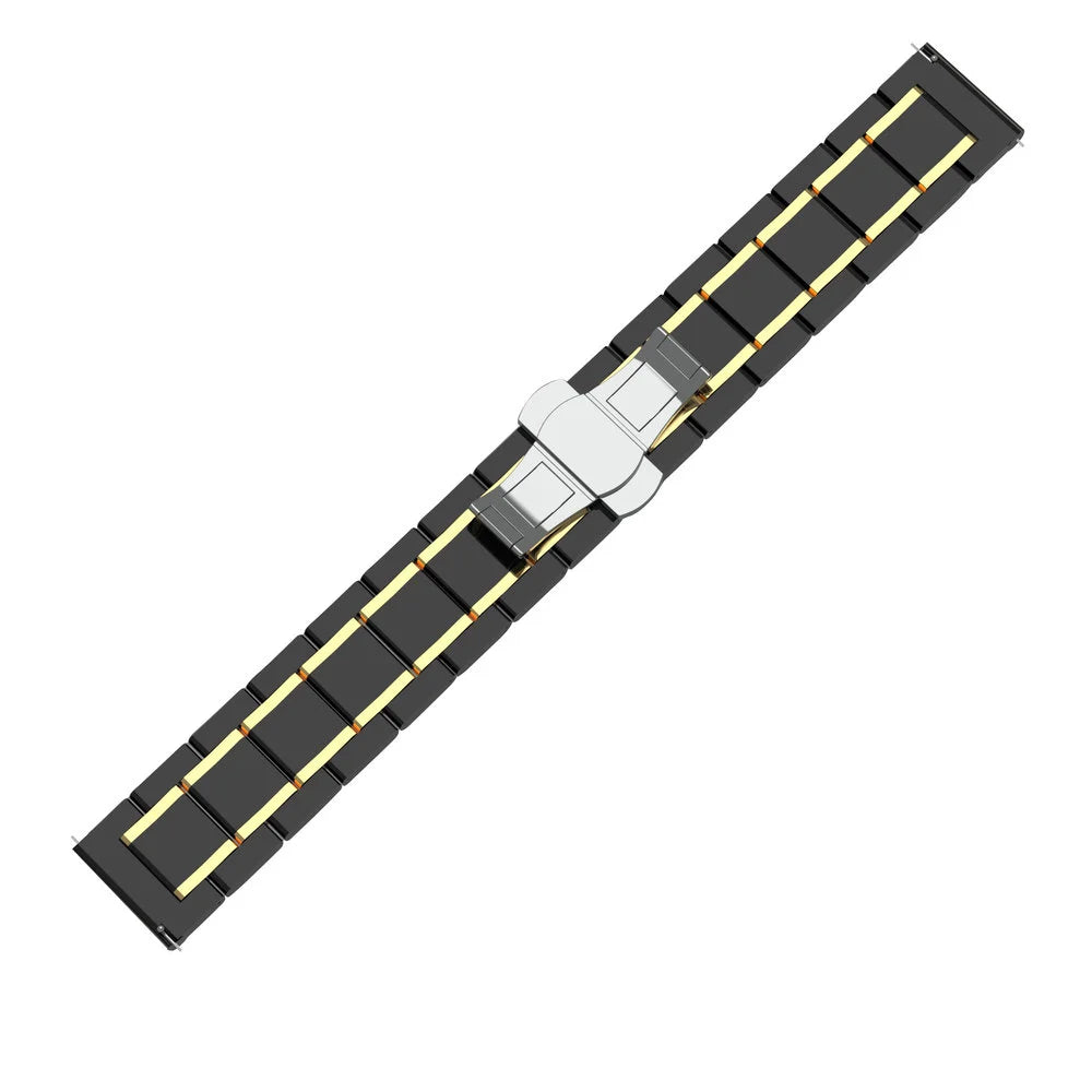 OnePlus Watch 3 - 43mm Ceramic Link Strap (Black/Gold)