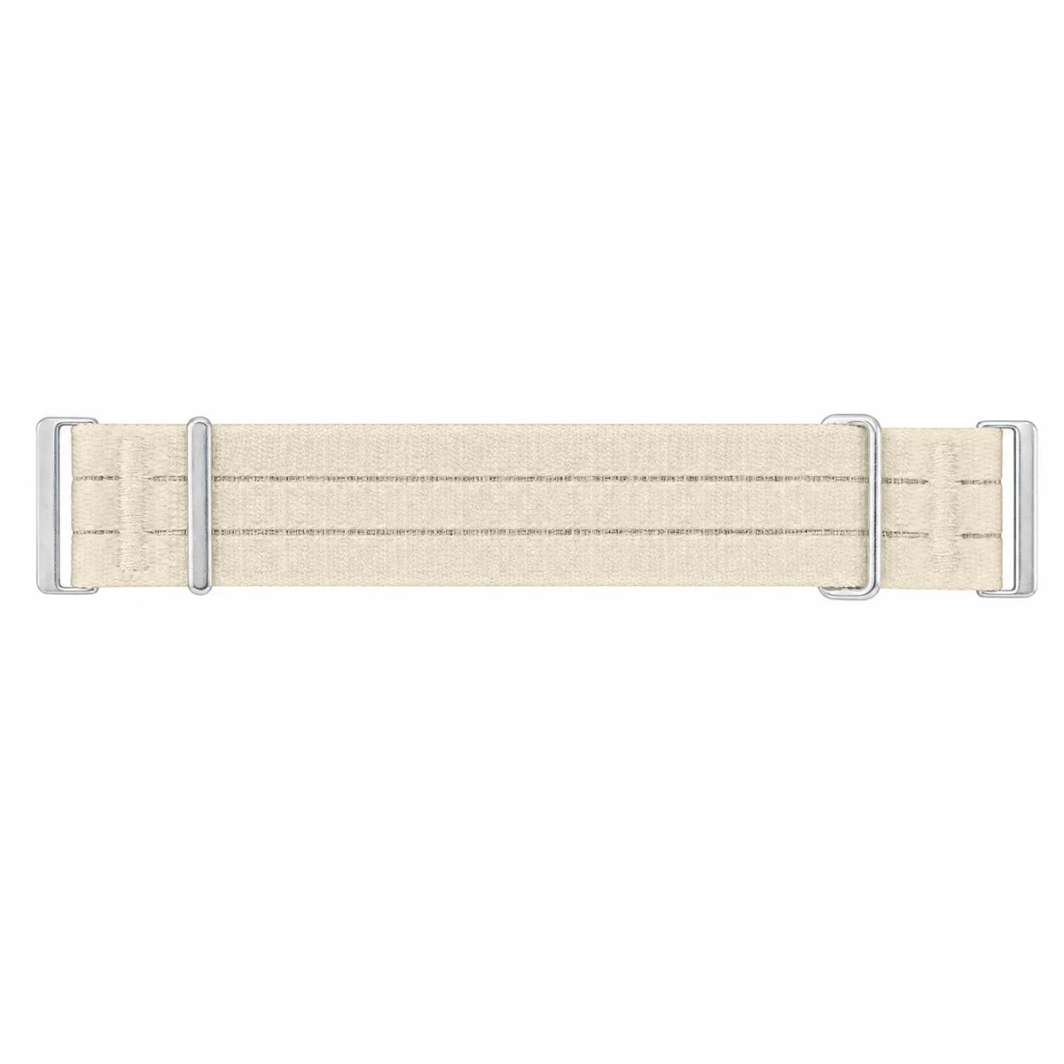 Nylon Air Strap, starlight, laid flat, joined, direct top view
