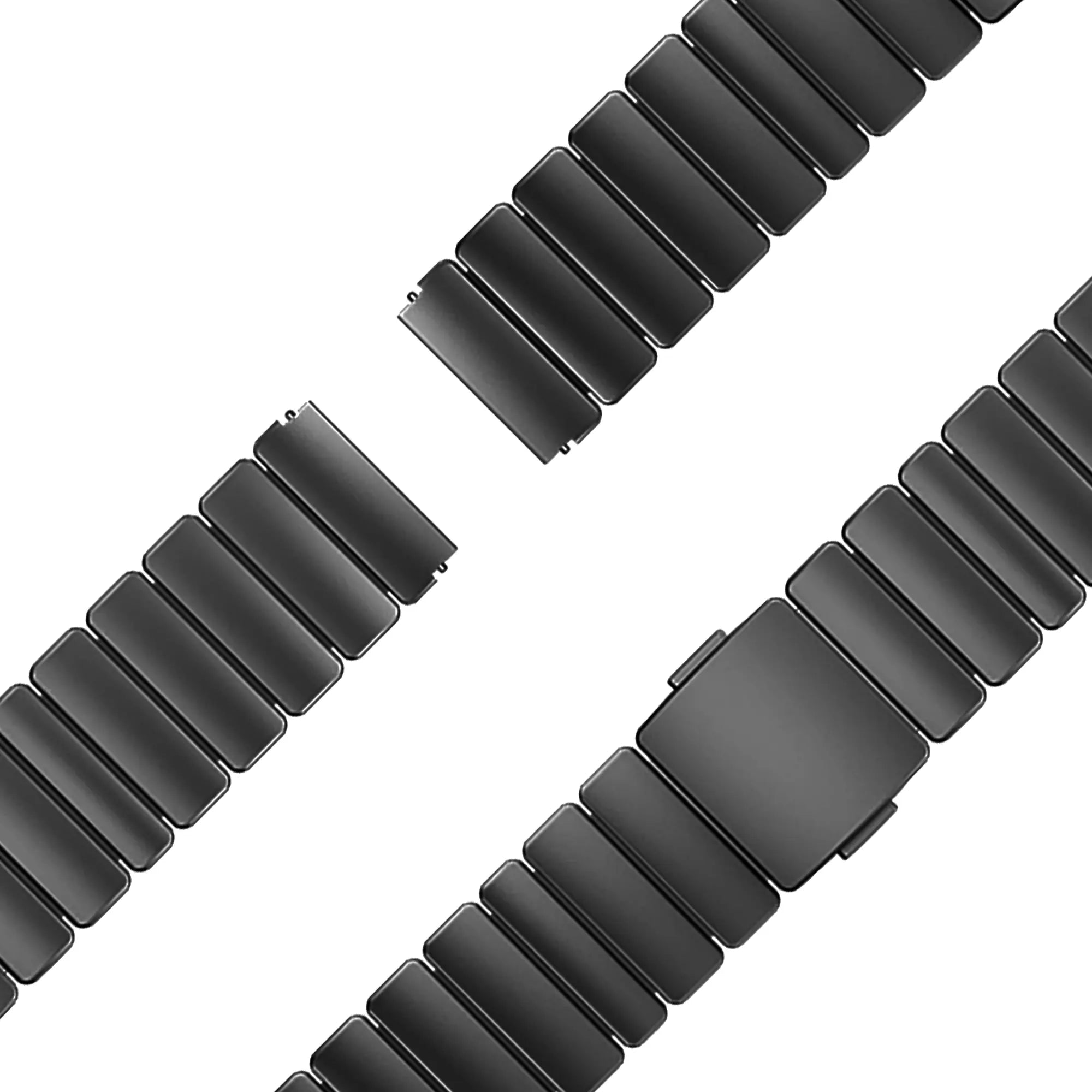 Bandz Bracelet titane 'Hybrid' Huawei Watch GT 6 Pro - 46mm (noir)