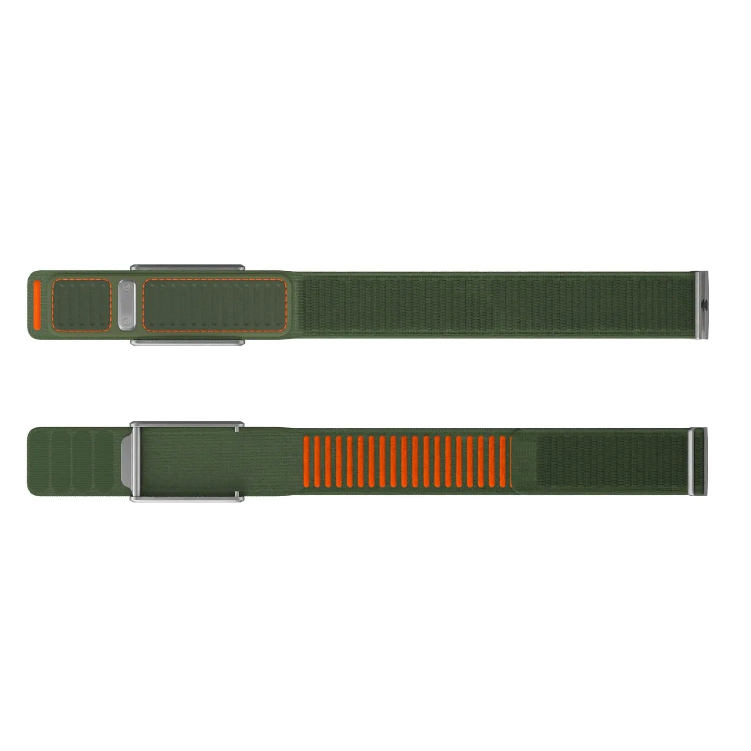 WHOOP 5.0 Nylon Hybrid Strap (Green)