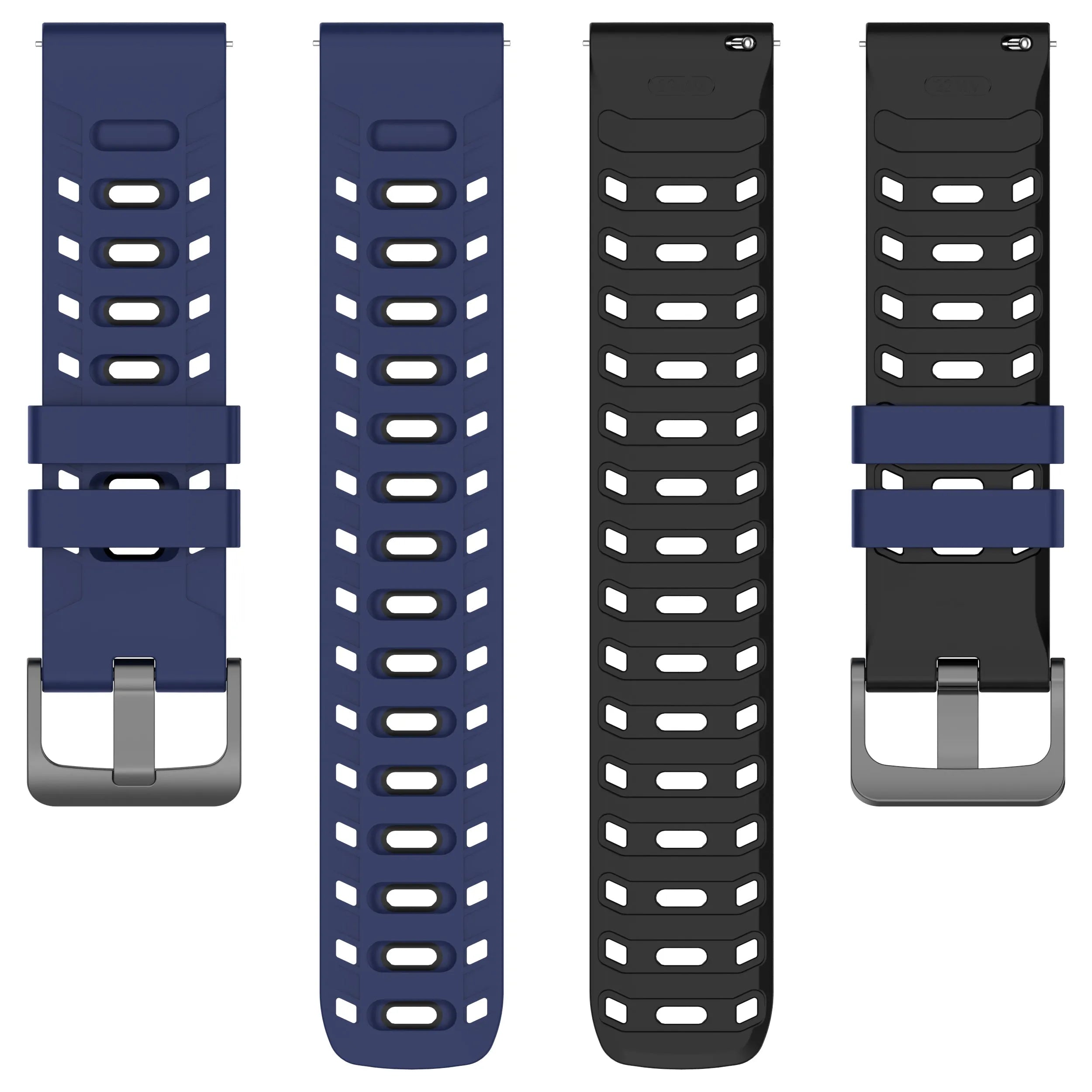 Polar Vantage V3 Mecha Sport Strap (Blue/Black)