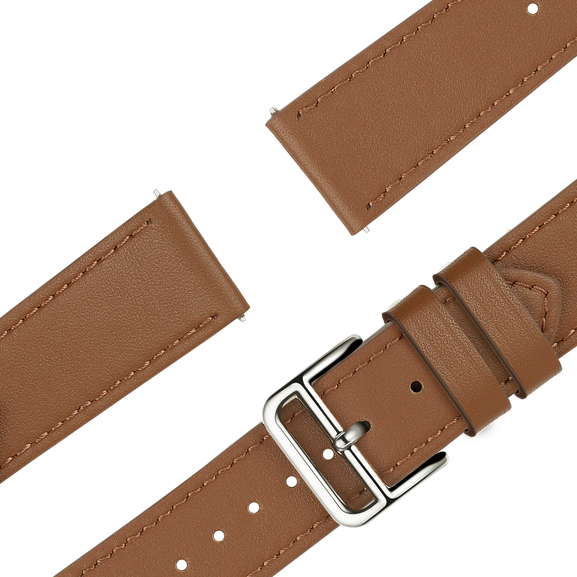 Bandz Garmin Approach J1 Leather Strap 'Deluxe' (Brown)