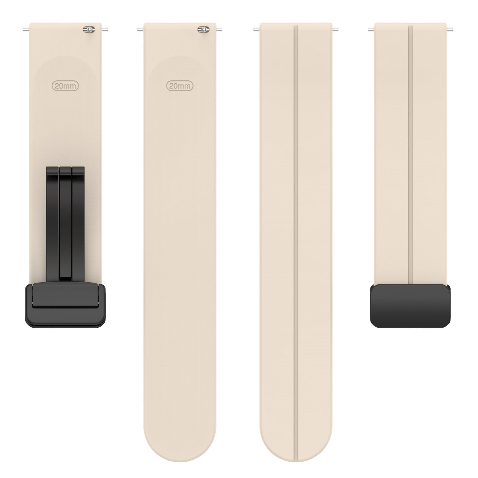 Amazfit Active 2 D-Buckle Silicone Strap (Starlight)
