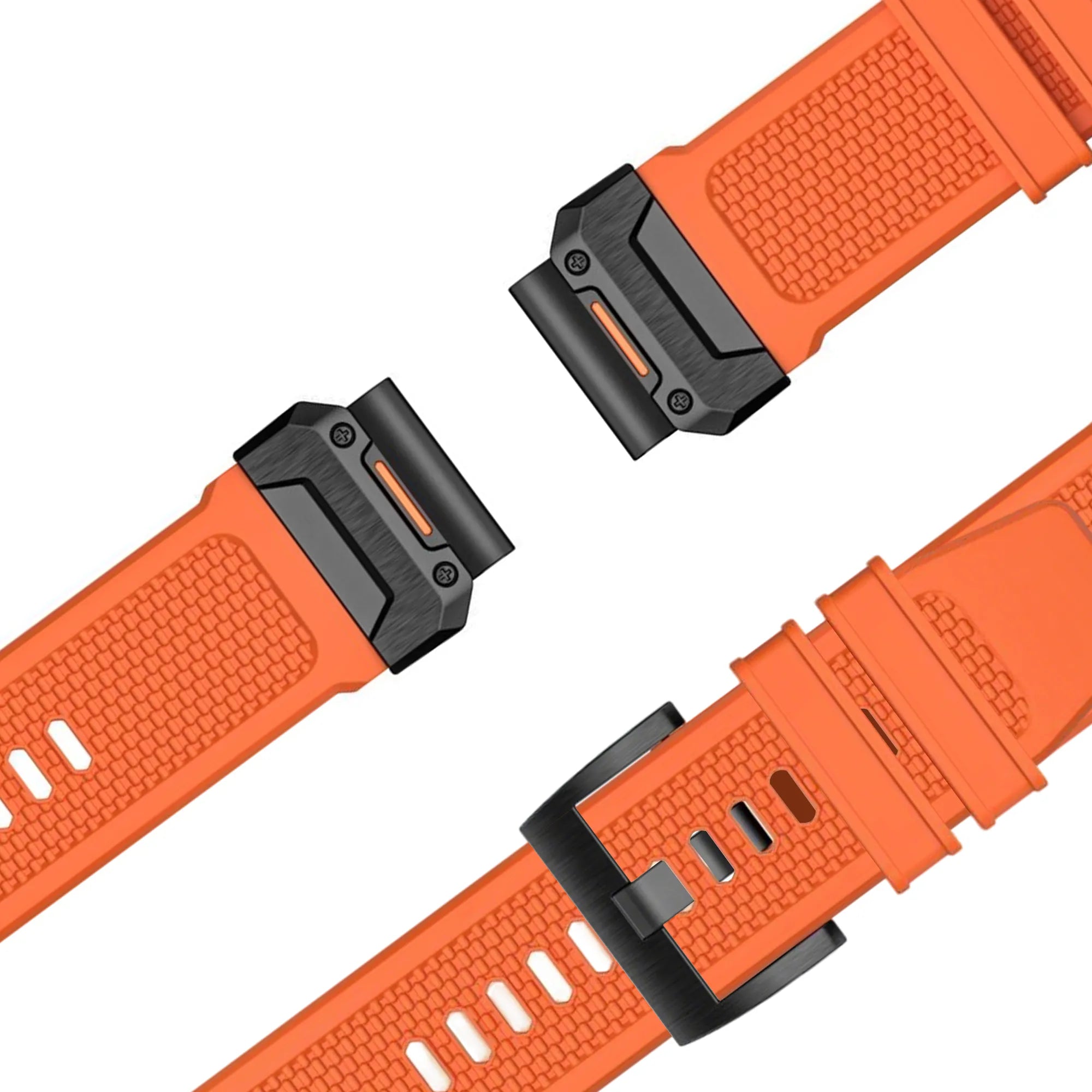 Bandz Bracelet silicone 'Explorer' Garmin Enduro 1 / 2 / 3 (orange)