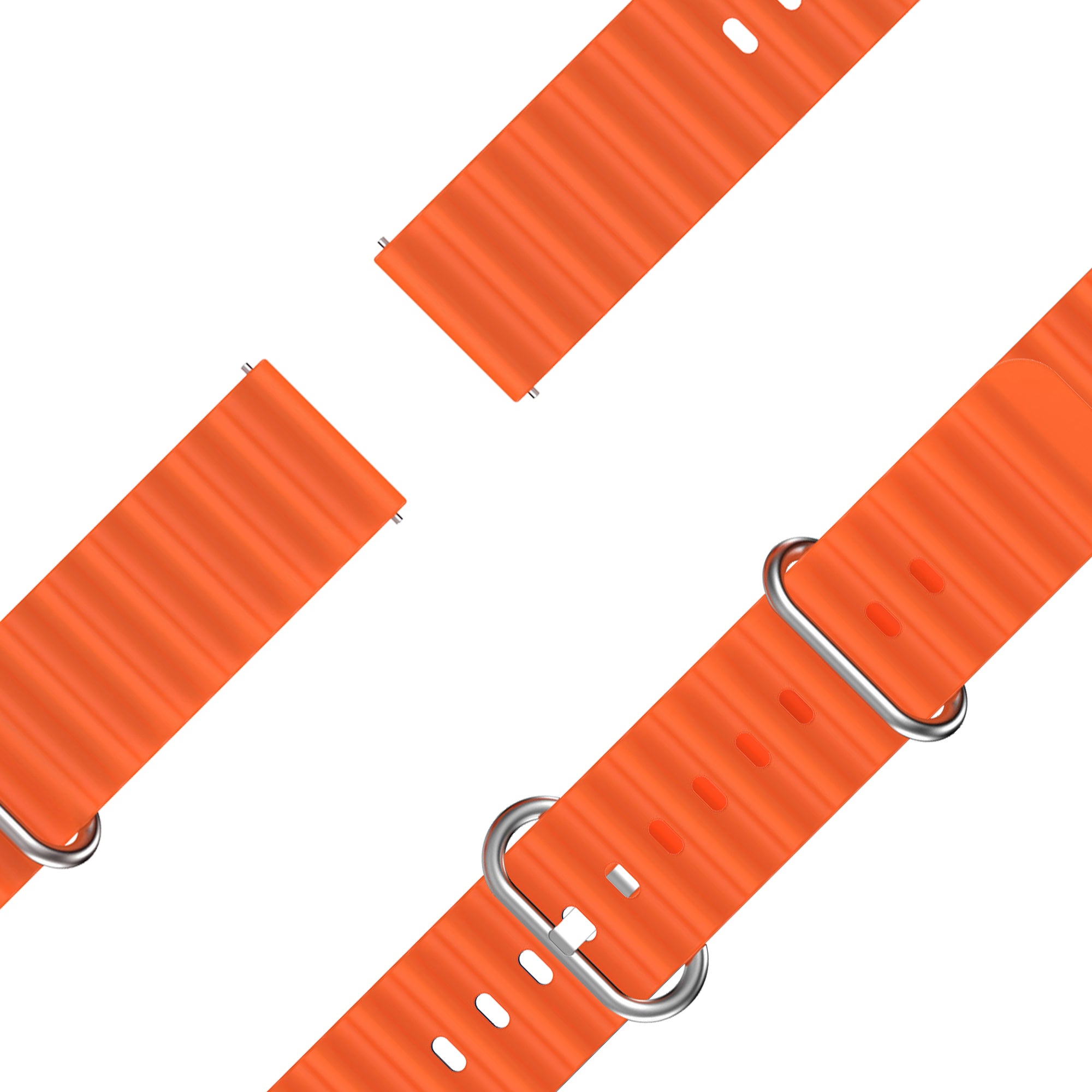 Bandz Bracelet Océan 'Classic' Garmin Vivoactive 6 (orange)