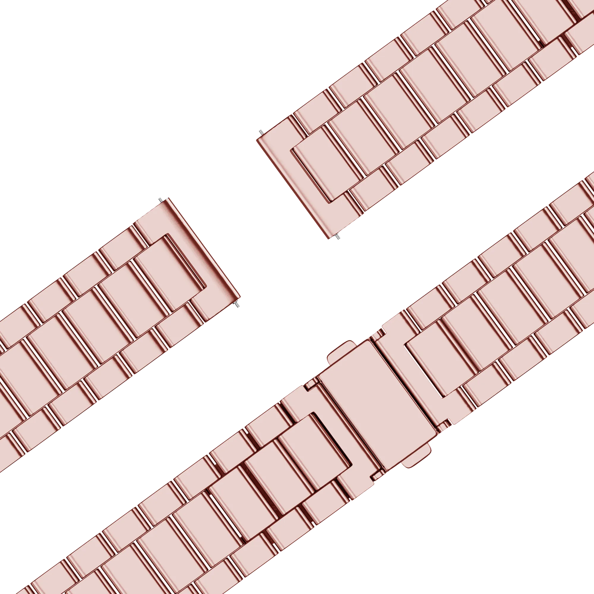 Bandz Bracelet acier 'Classic' Garmin Forerunner 70 (rose)
