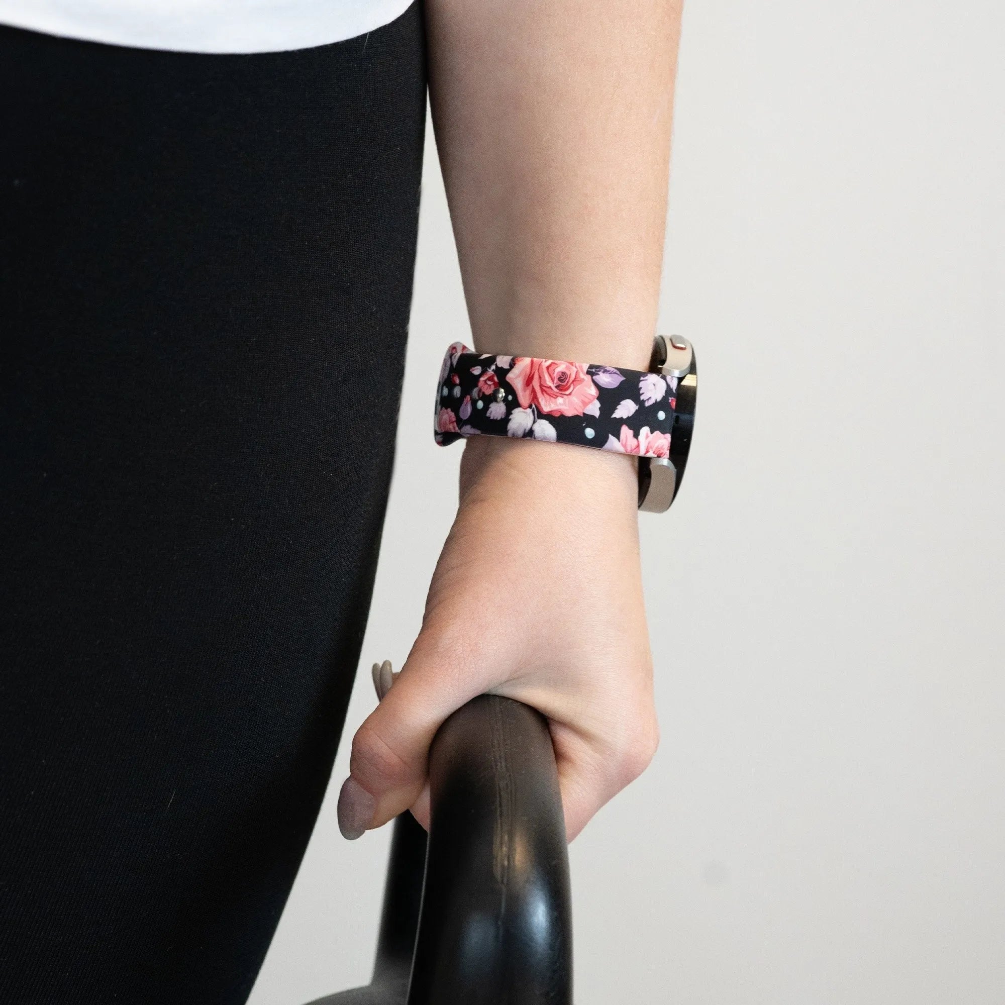 Bandz Bracelet silicone 'fleurs' Coros Apex 2