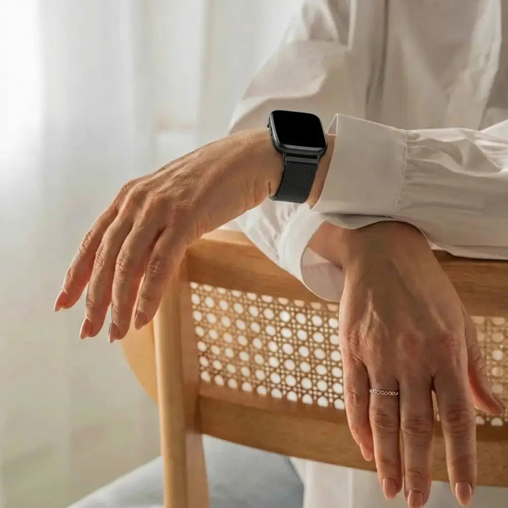 Bracelet Milanais Xiaomi Smart Band 9 Pro (noir)