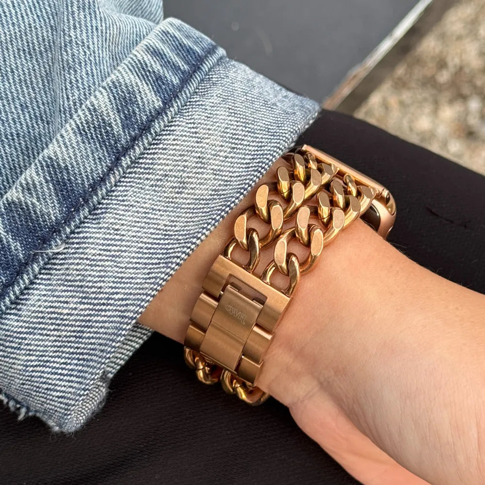 xoxo Wildhearts Bracelet acier Apple Watch - Chain strap (rose gold) - 38/40/41/42mm