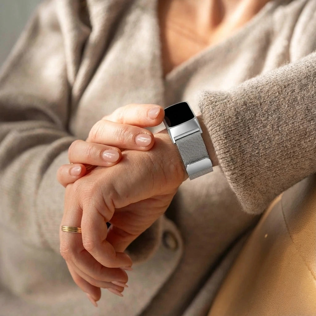 Bracelet Milanais Fitbit Charge 6 (argent)