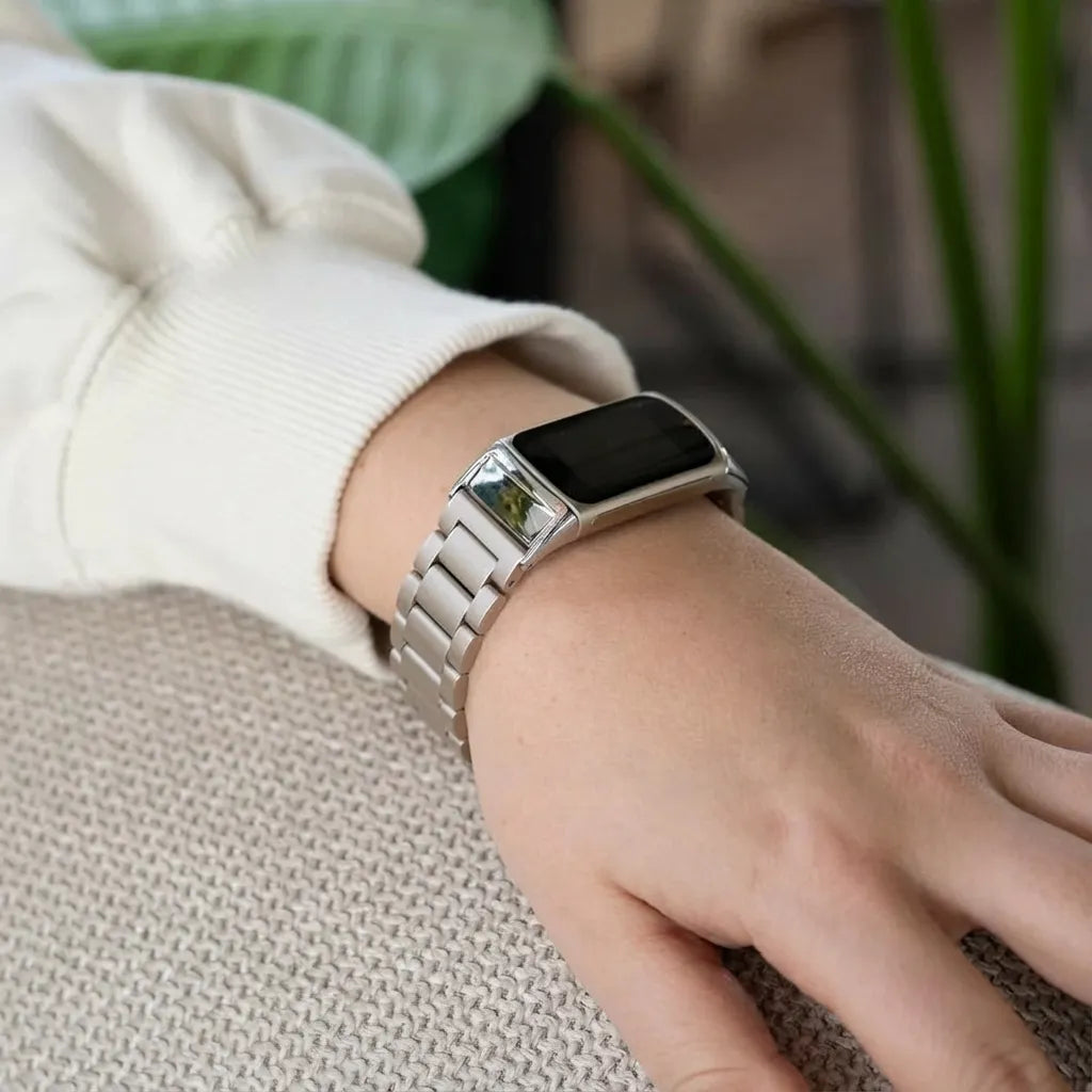 Bracelet acier Fitbit Charge 6 (argent)