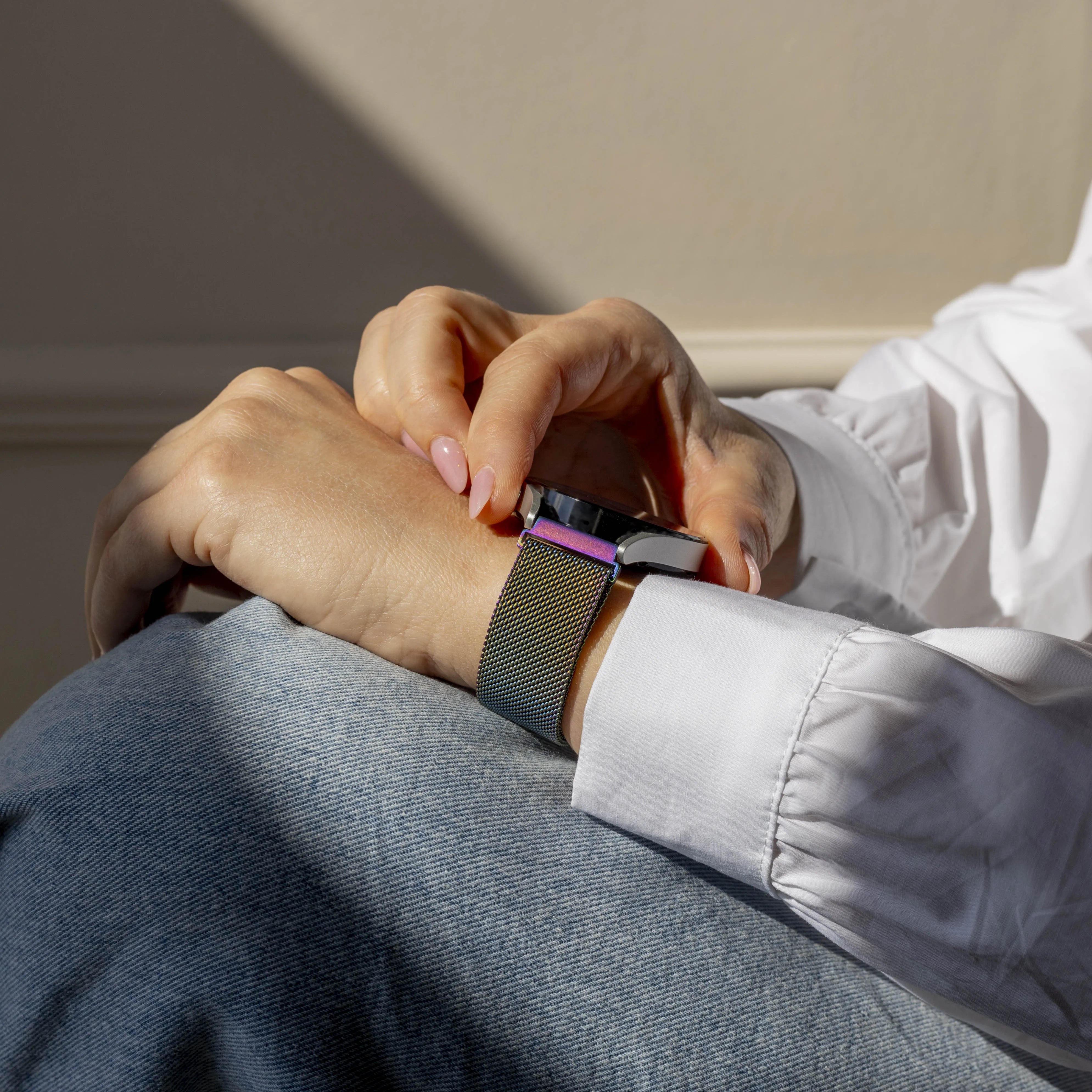 Bracelet milanais Polar Unite (arc-en-ciel)