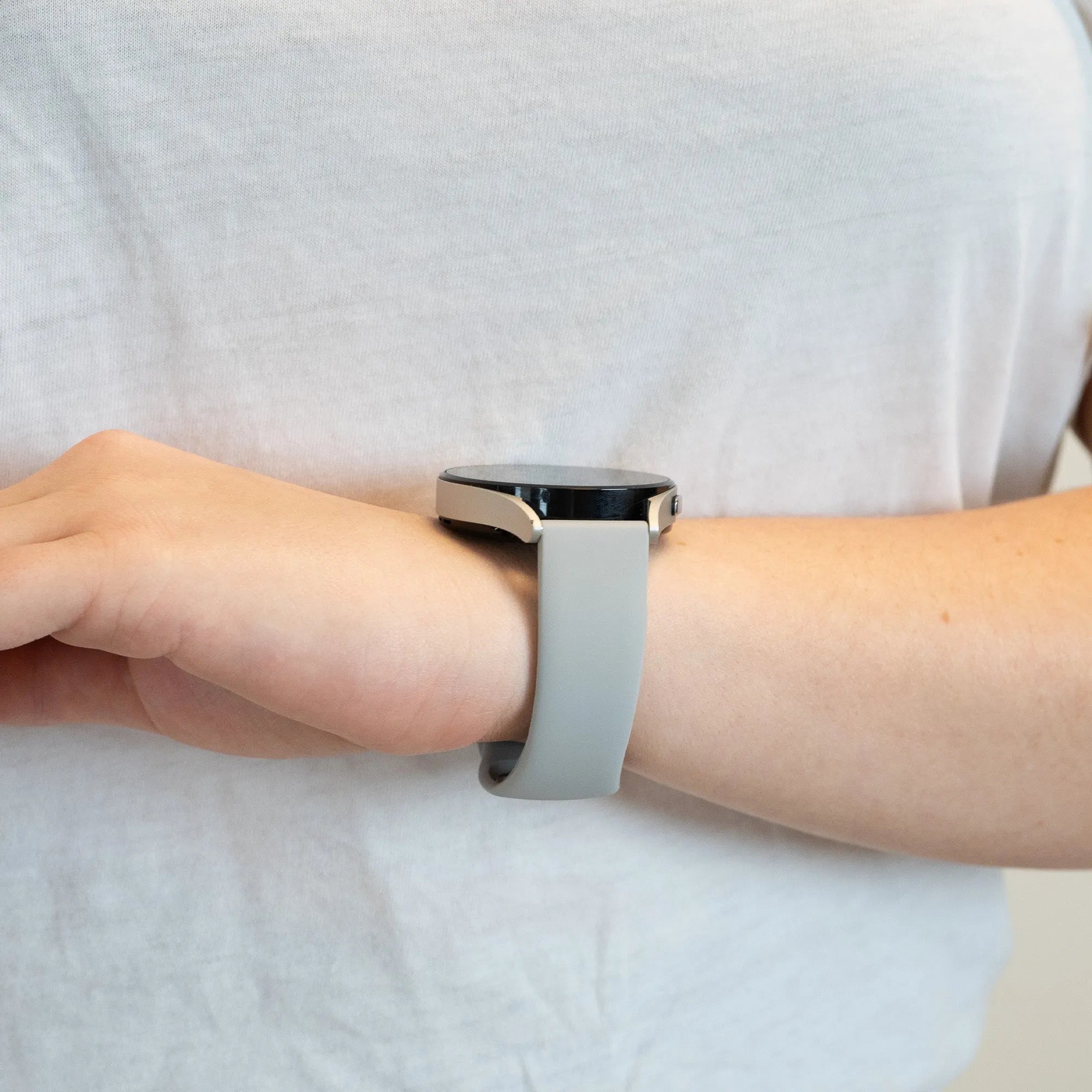 Bandz Bracelet sport 'Deluxe' Actyve Smartwatch 20mm (gris)
