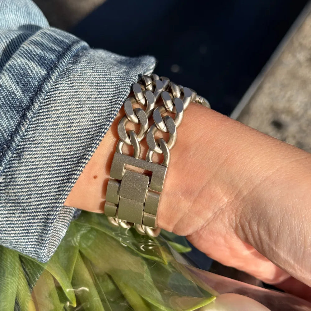 xoxo Wildhearts Bracelet acier Apple Watch - Chain strap (starlight) - 38/40/41/42mm