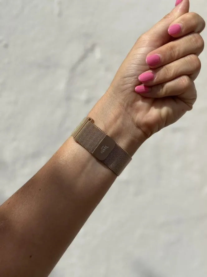 Bracelet milanais xoxo Wildhearts Fossil Gen 5 (rose)