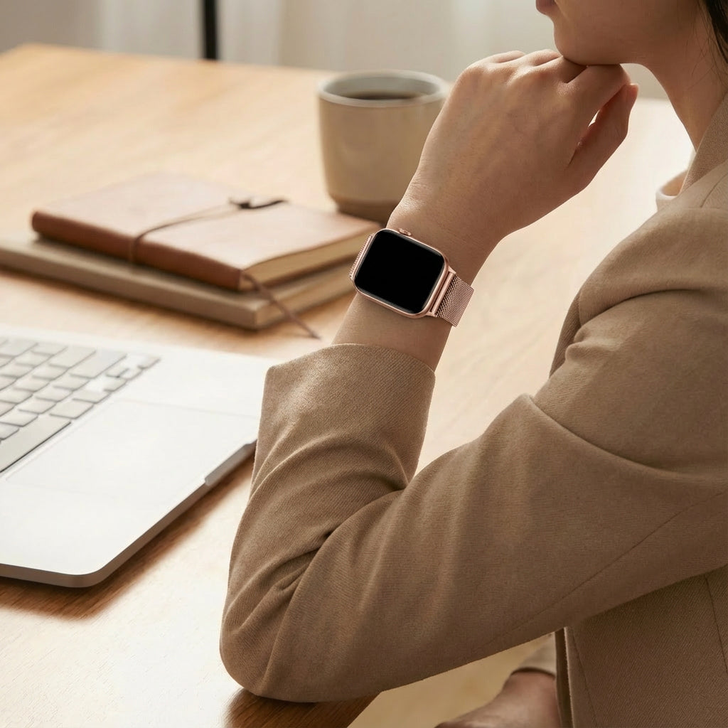 Bracelet Milanais Xiaomi Smart Band 8 Pro (rose)