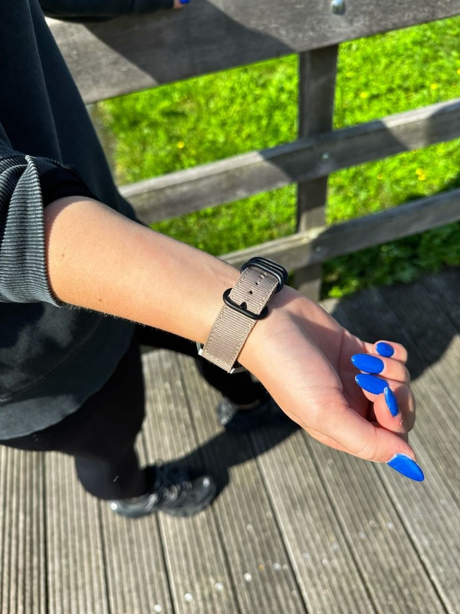 Bracelet nylon avec boucle Xiaomi Watch 2 Pro (kaki)