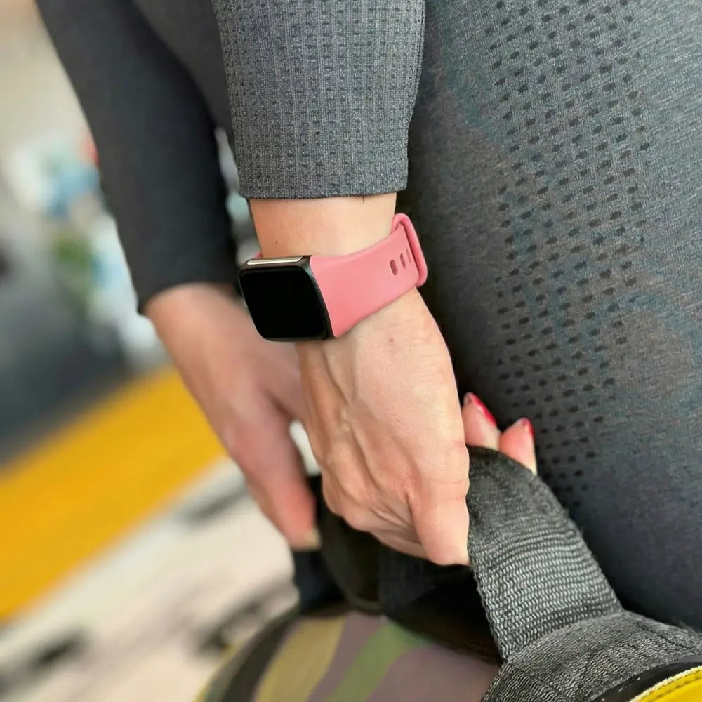Bracelet silicone Fitbit Charge 5 (rose)