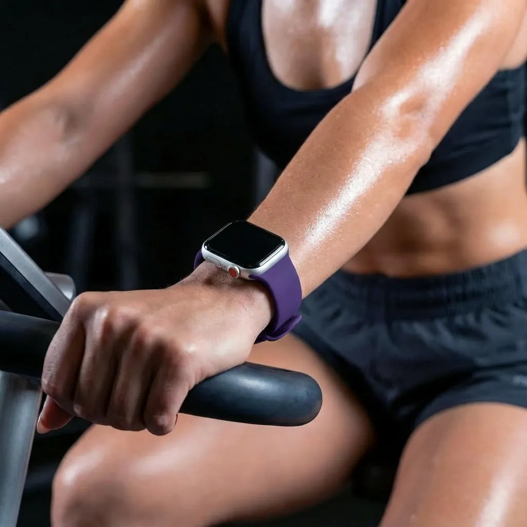 Bracelet silicone Apple Watch (violet)