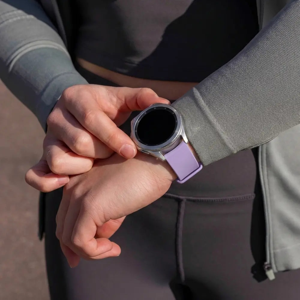 Bracelet sport Samsung Galaxy Watch FE (violet clair)