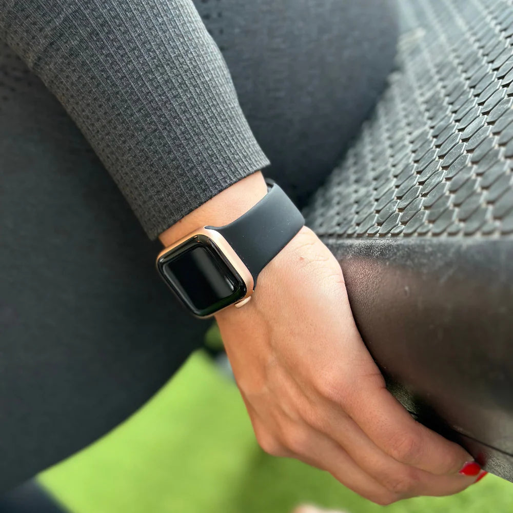 Bracelet silicone Apple Watch Ultra (noir)