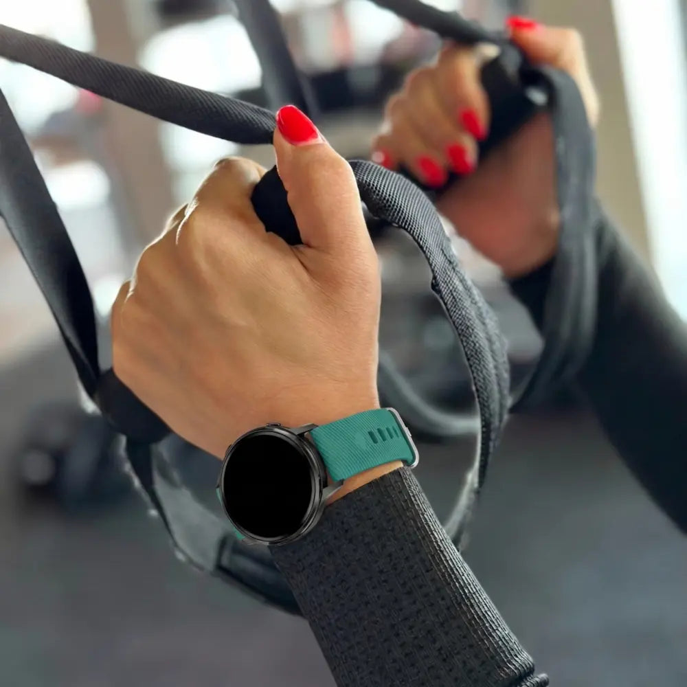 Bandz Bracelet silicone 'Deluxe' Garmin Vivomove 3s (viridien)