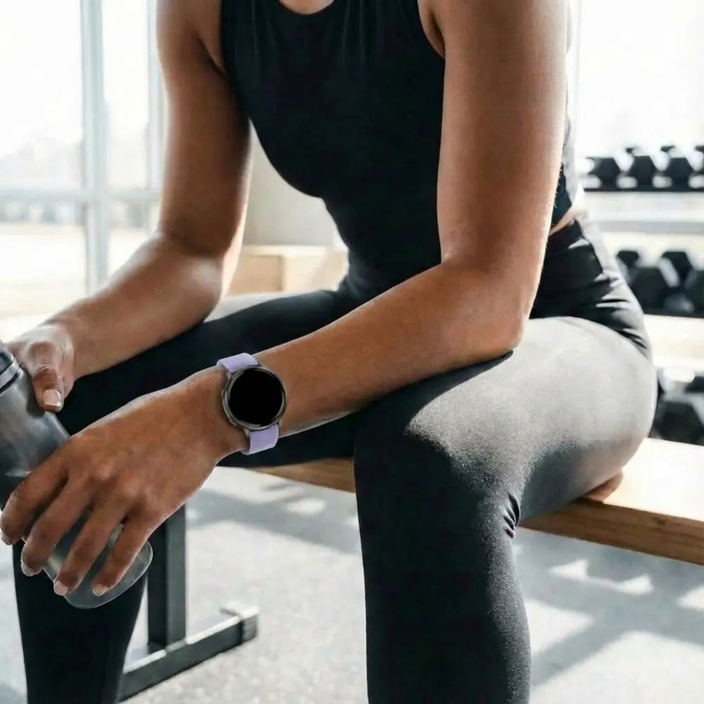 Bandz Bracelet sport 'Deluxe' Garmin Vivomove HR (lilas)